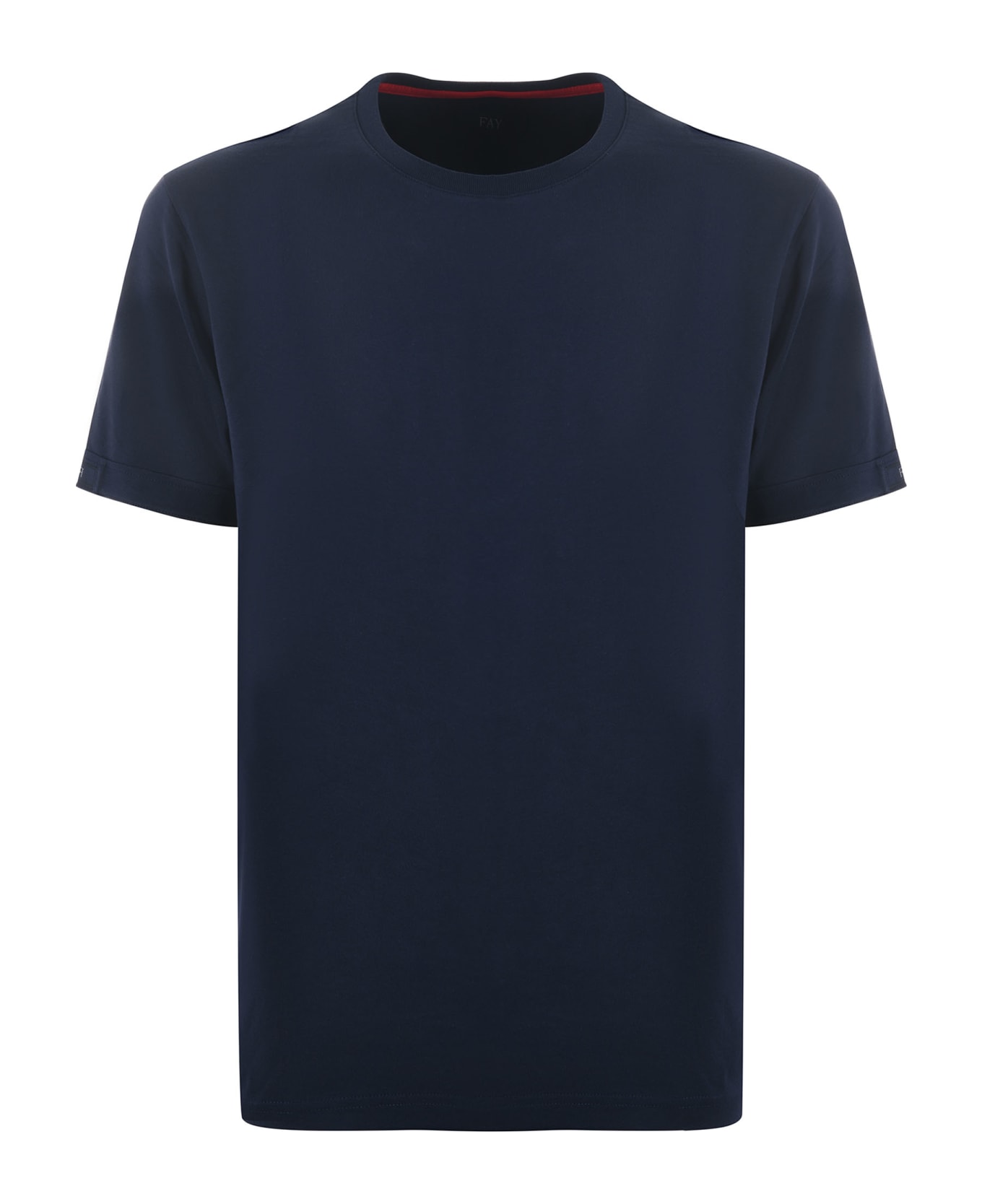 Fay T-shirt - Blu scuro