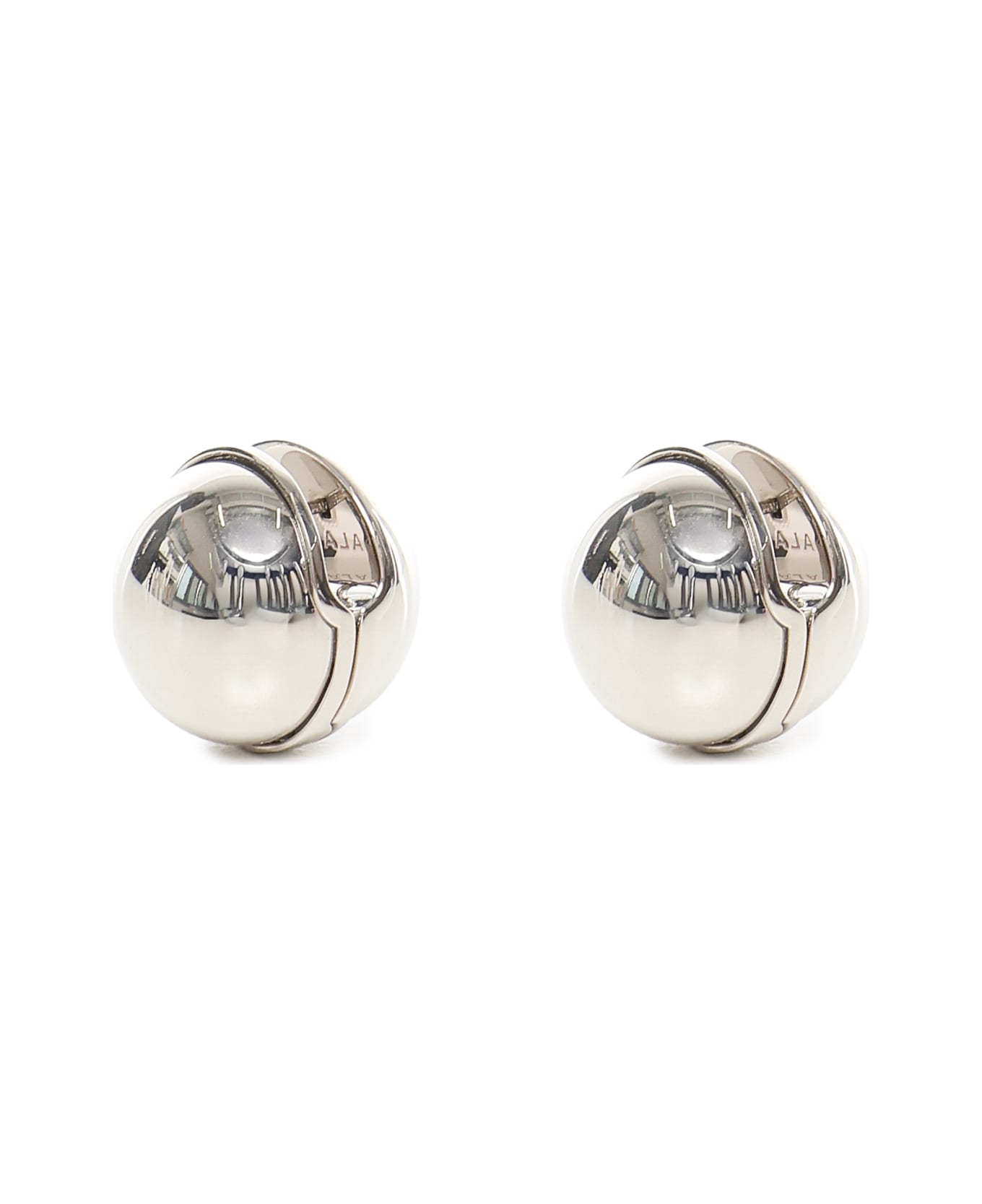 Alaia Sphere Earrings - Silver