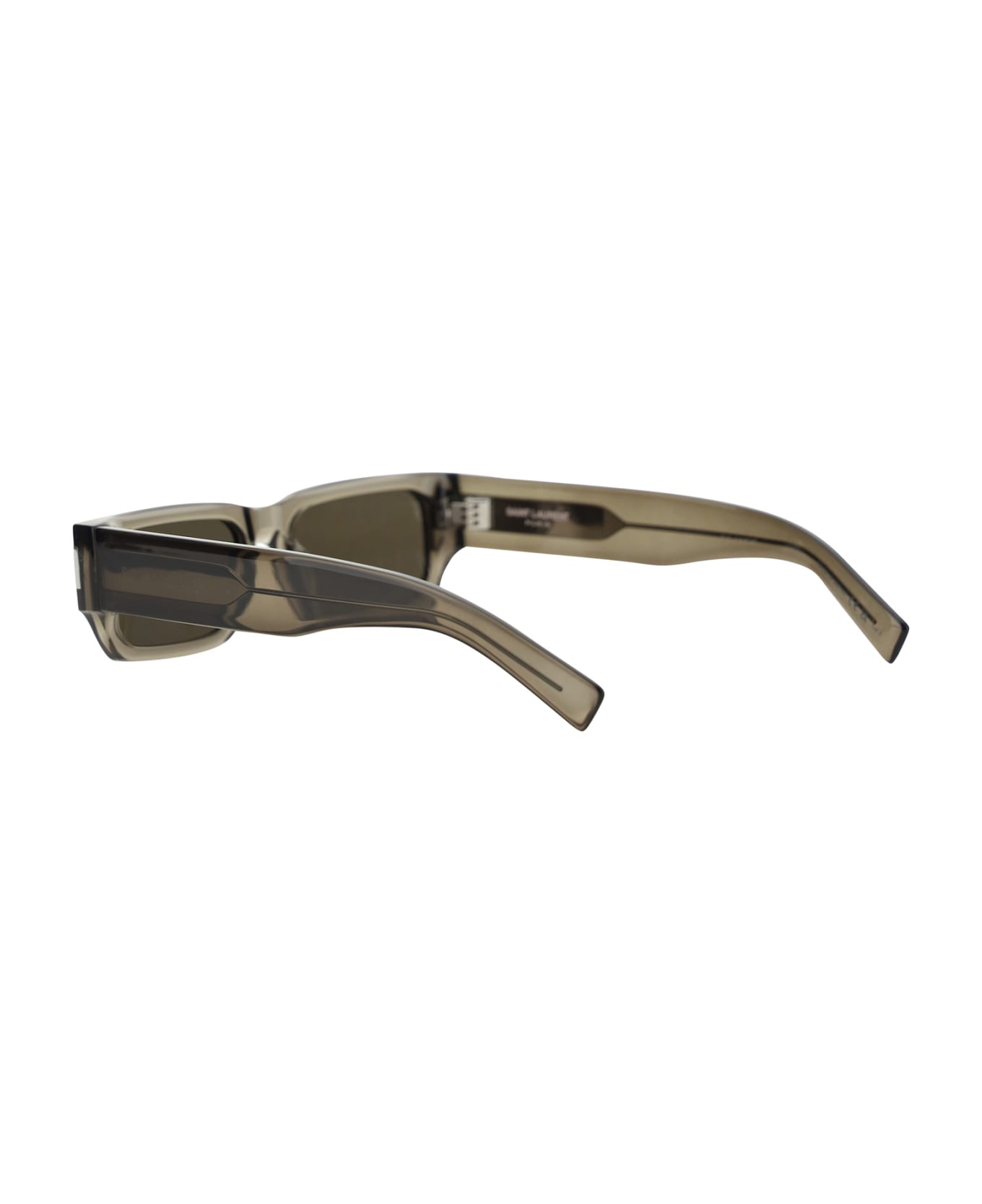 Saint Laurent Sunglasses - Brown Brown Grey