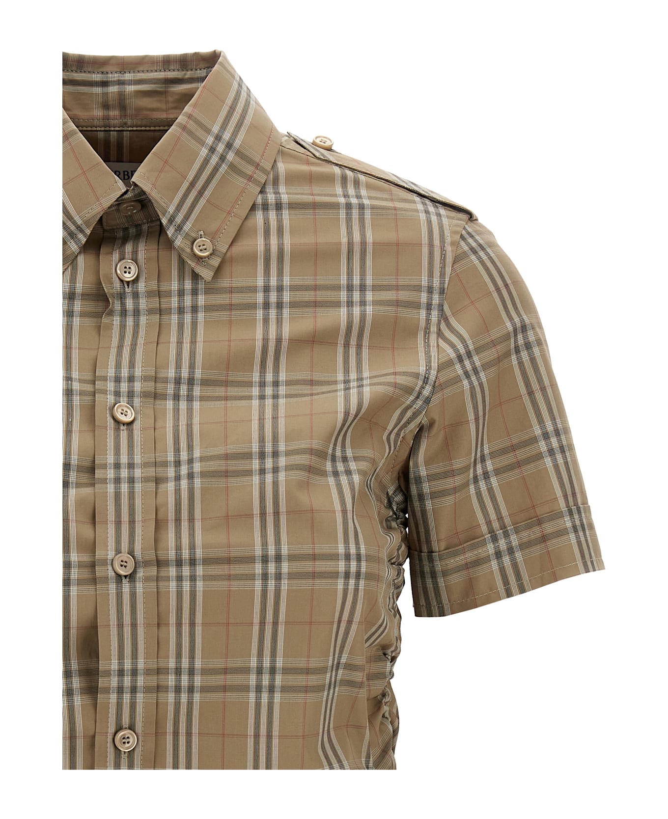 Burberry Check Shirt - Multicolor