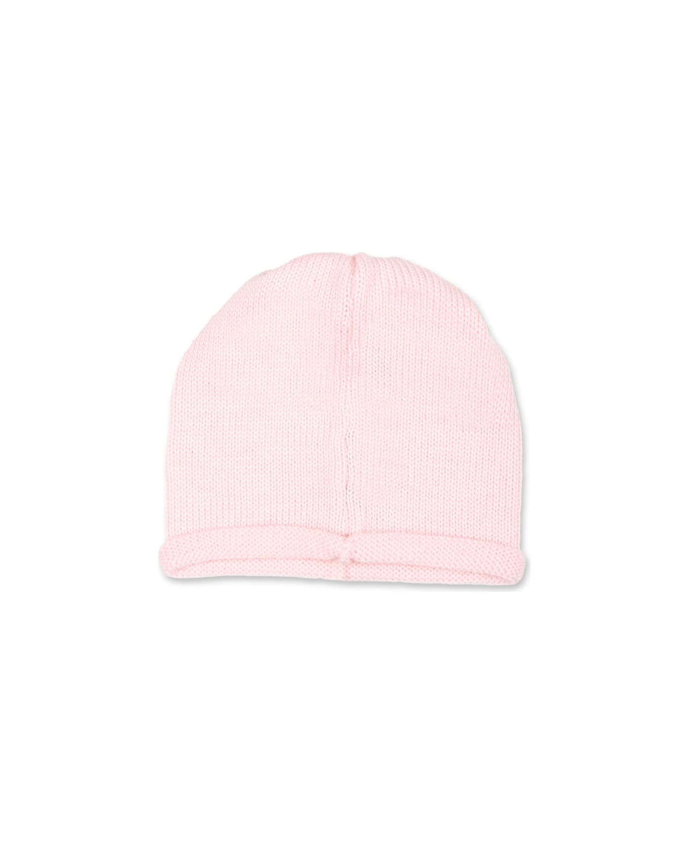Little Bear Pink Hat For Baby Girl - Pink