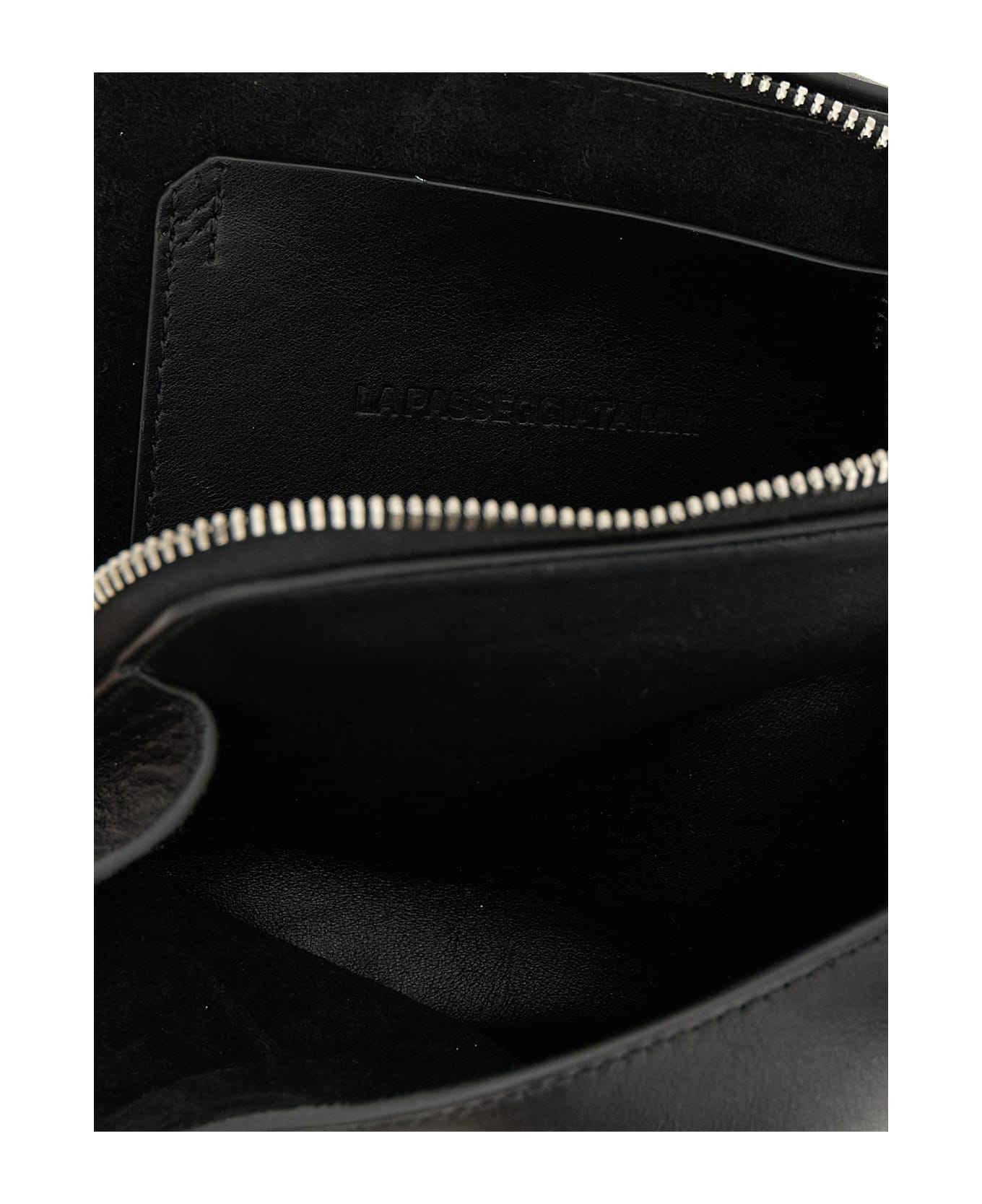 The Attico 
la Passeggiata Mini
 Handbag - Black  