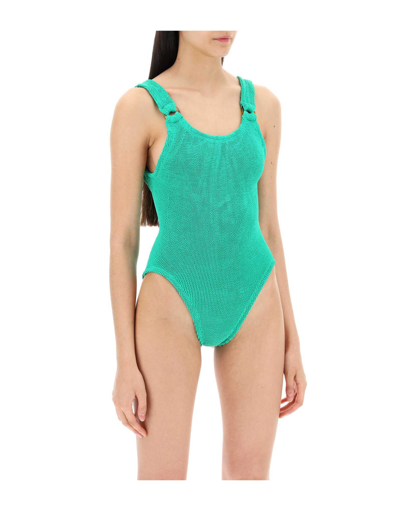 Hunza G Domino Swimsuit - EMERALD (Green)