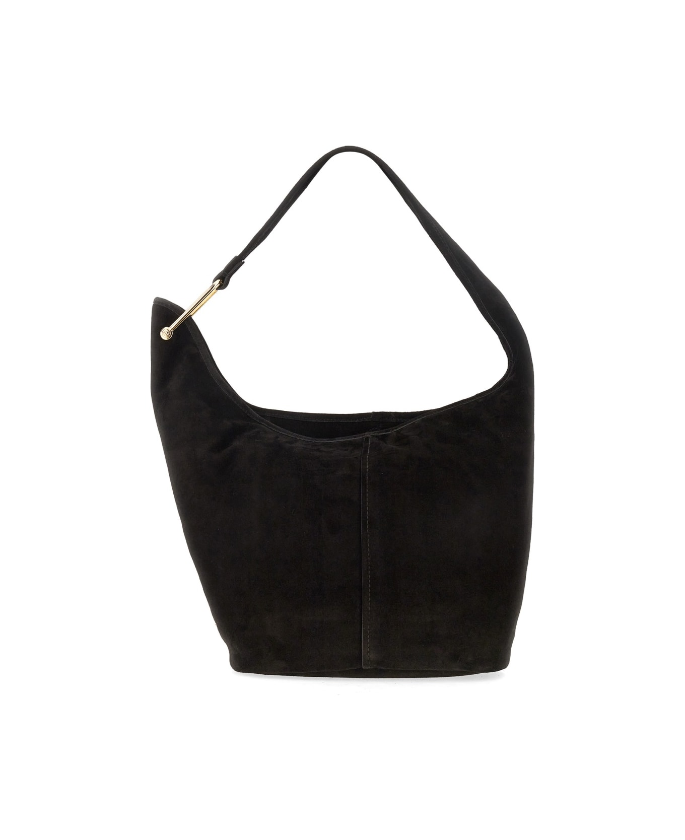 Michael Kors Borsa Hobo In Pelle - BLACK