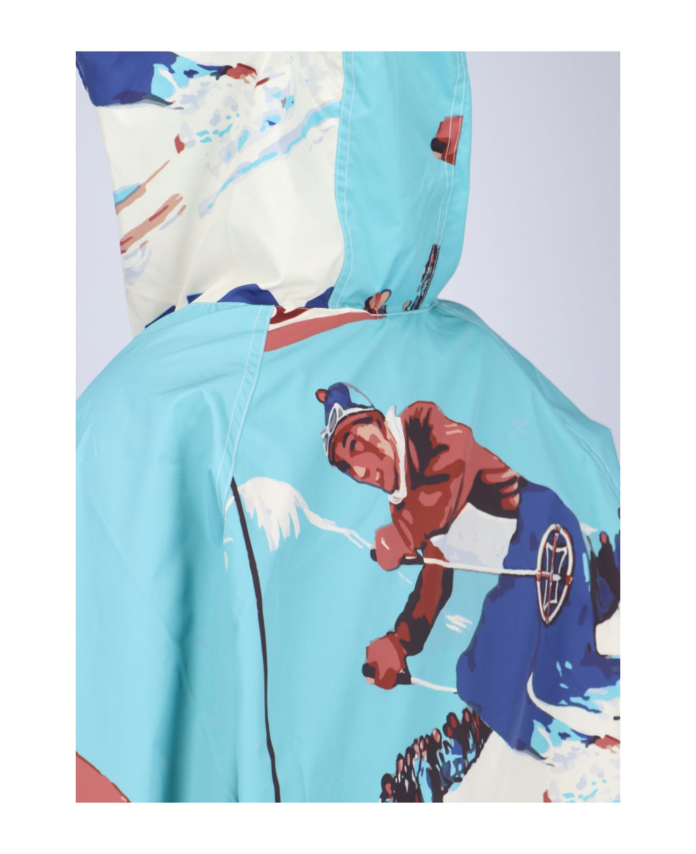Rhude Technical Hooded Jacket - Light Blue