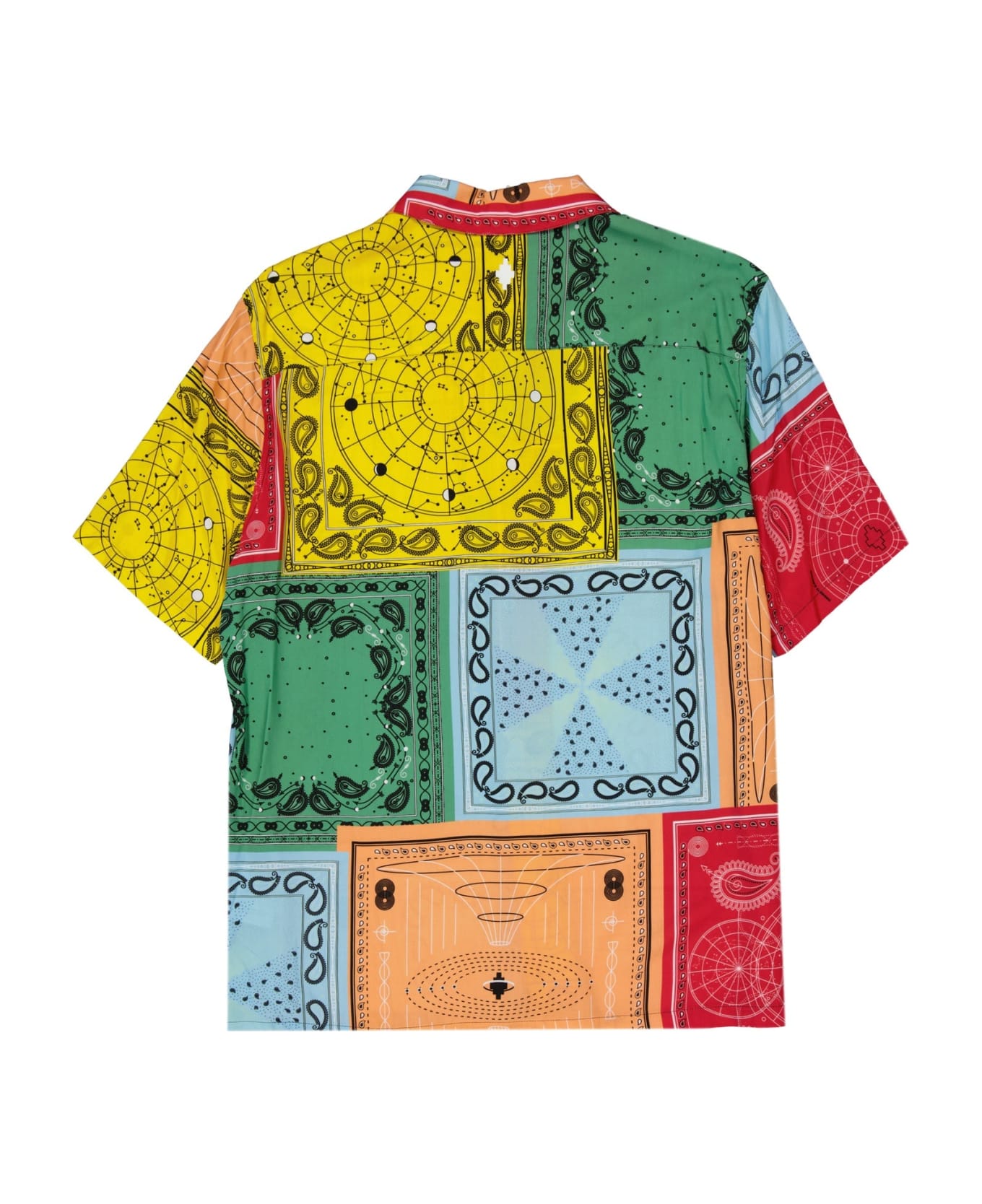 Marcelo Burlon Colour-block Shirt - Yellow シャツ