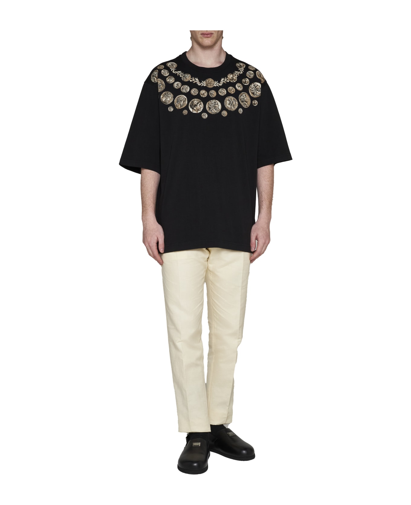 Dolce & Gabbana Graphic Print T-shirt - Black