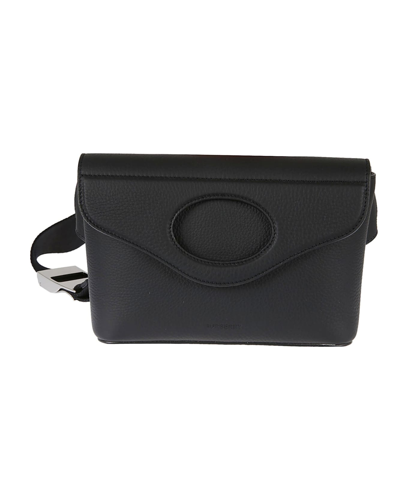 Burberry Leather Belt Bag - Black