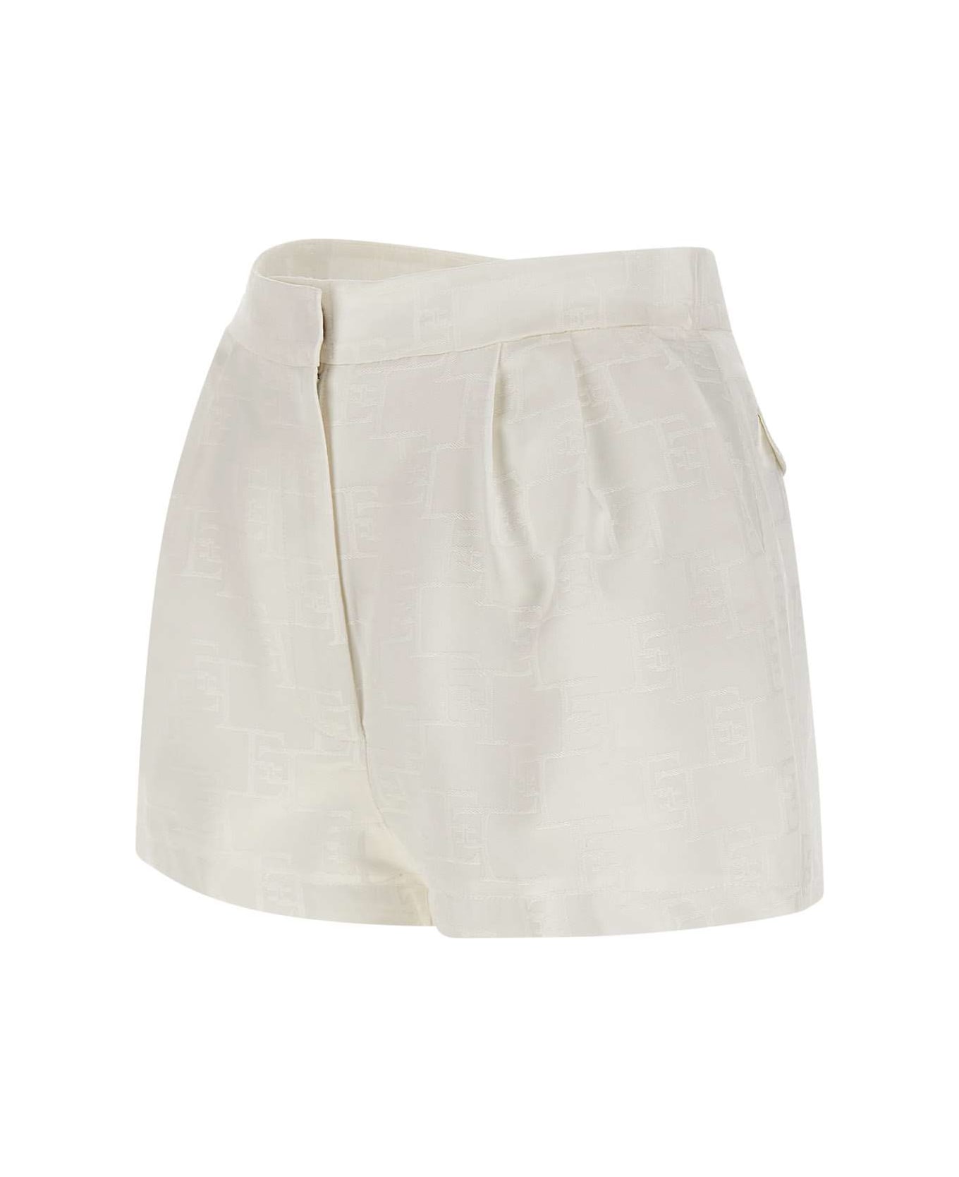 Elisabetta Franchi 'daily' Shorts - WHITE