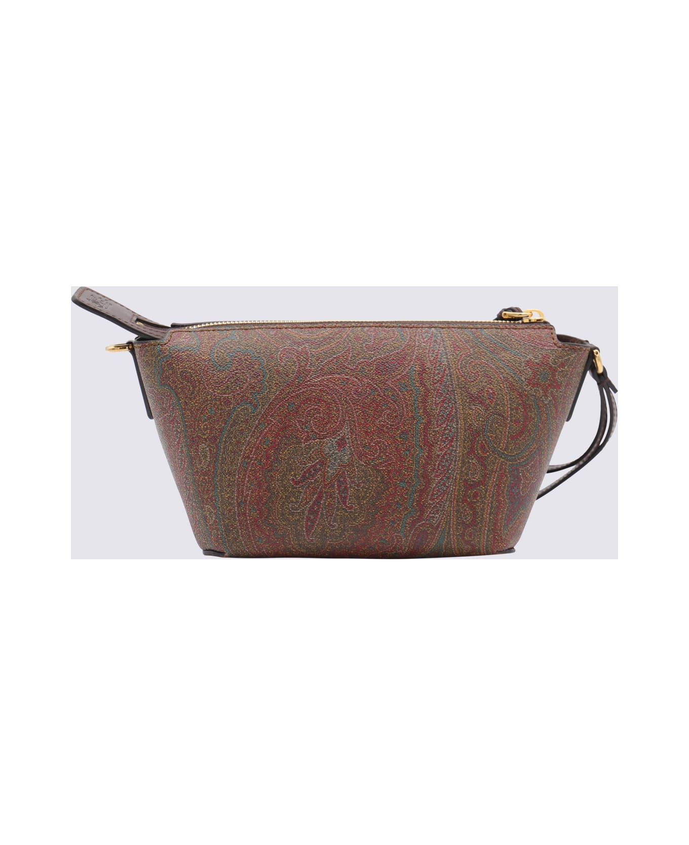 Etro Brown Cotton Arnica Mini Shoulder Bag - Brown