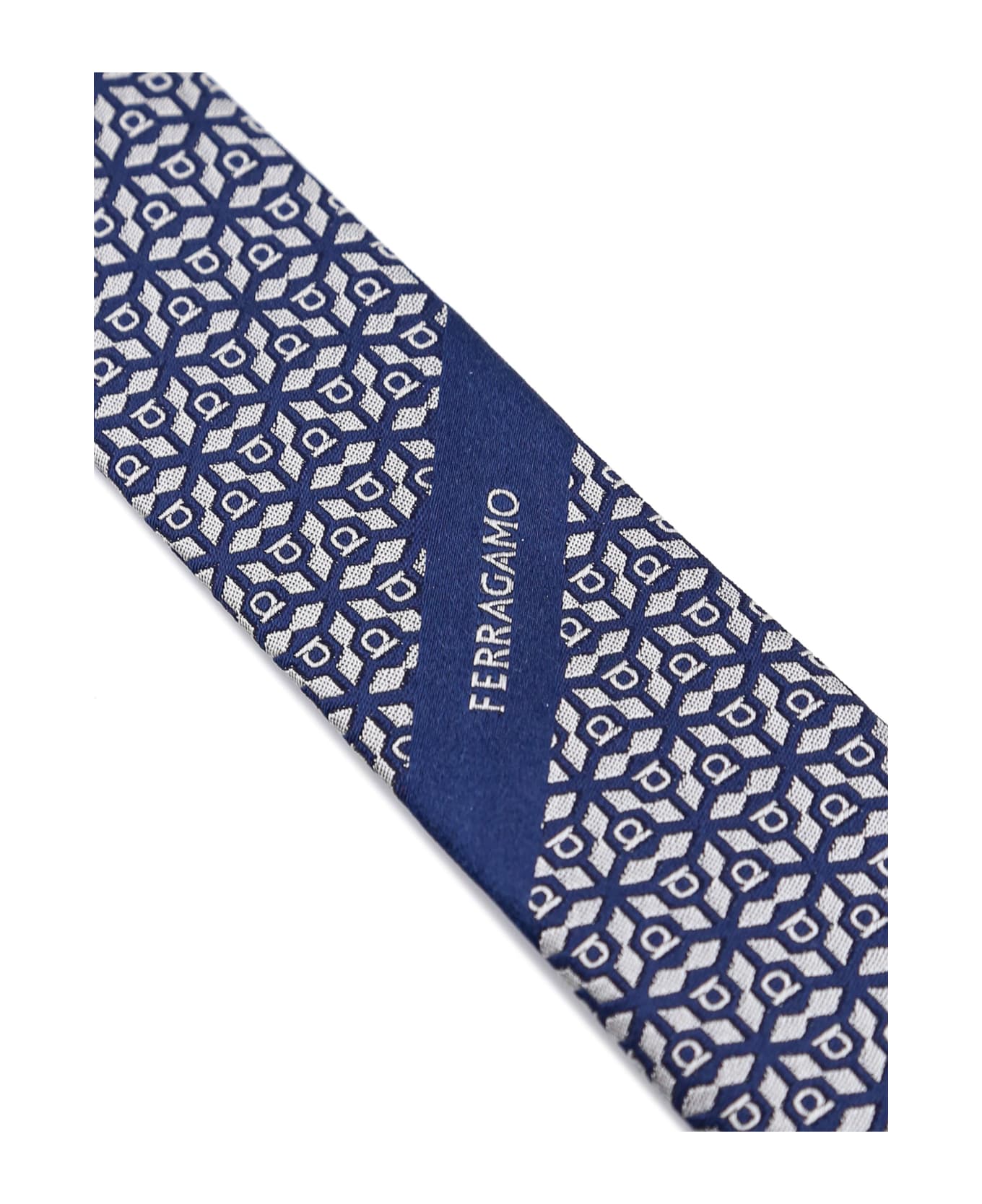 Ferragamo Tie - Blue ネクタイ