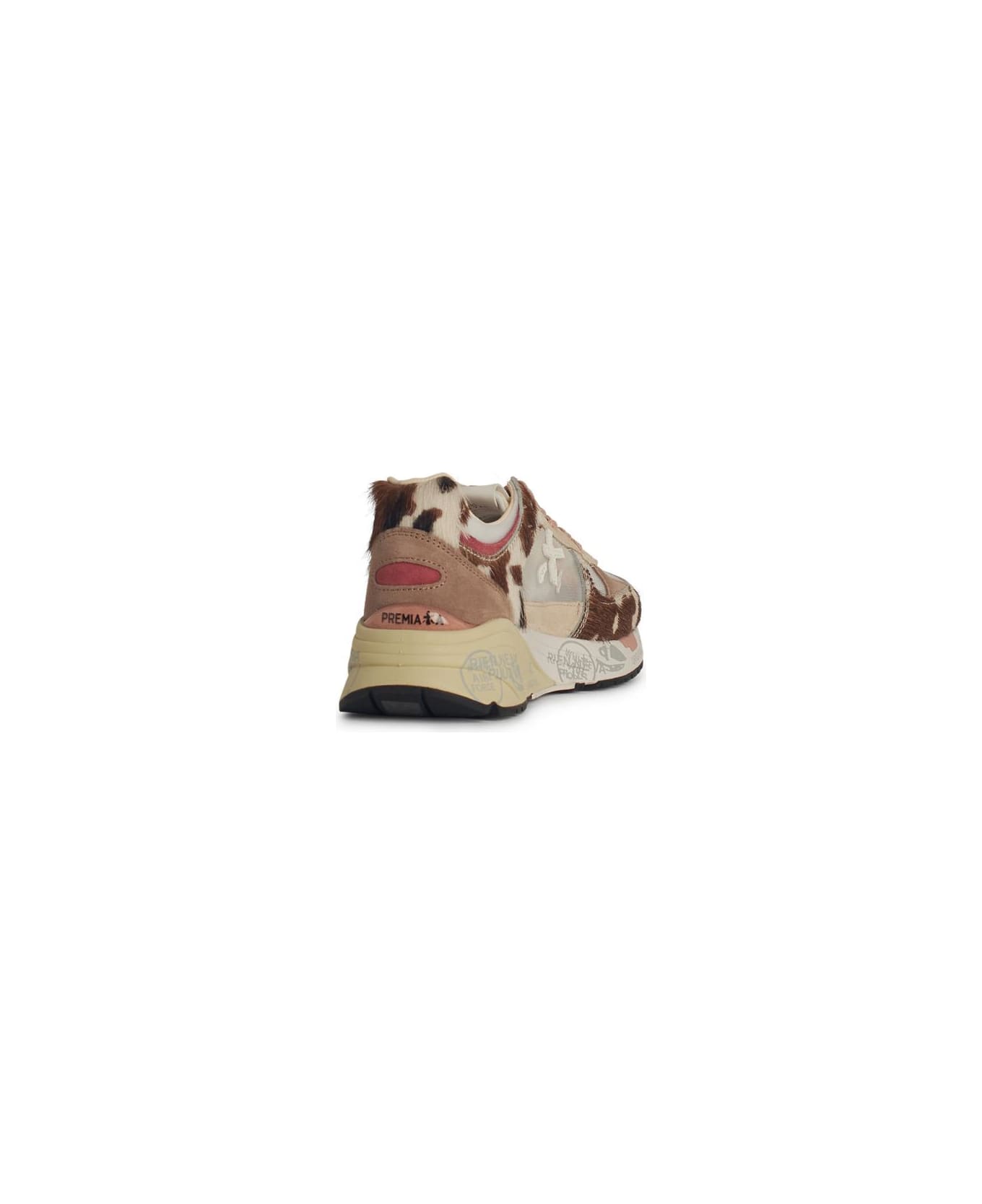 Premiata 
mased
 Multicolor Leather Blend Sneakers - Multicolor