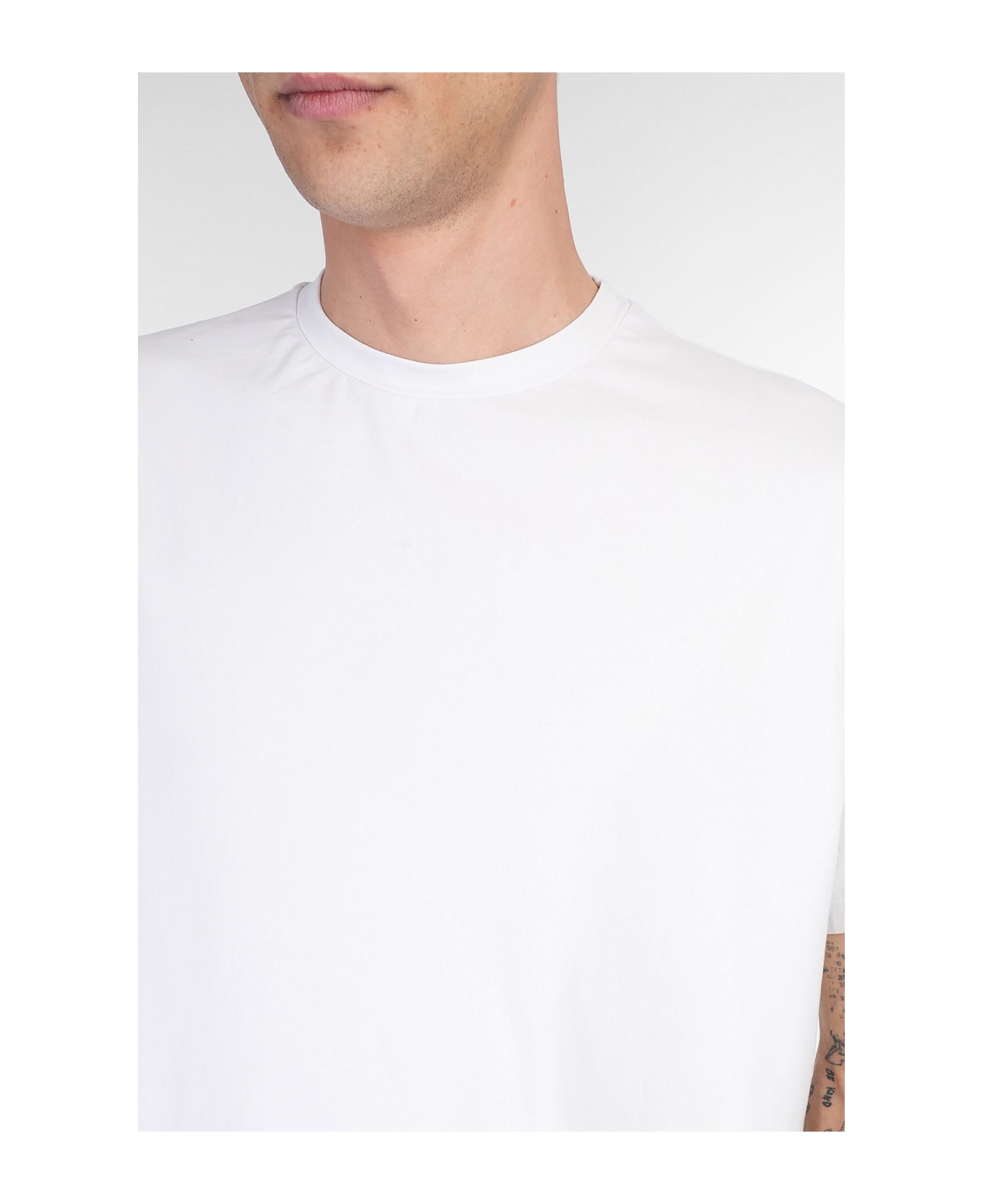 Low Brand B150 T-shirt In Grey Cotton - grey
