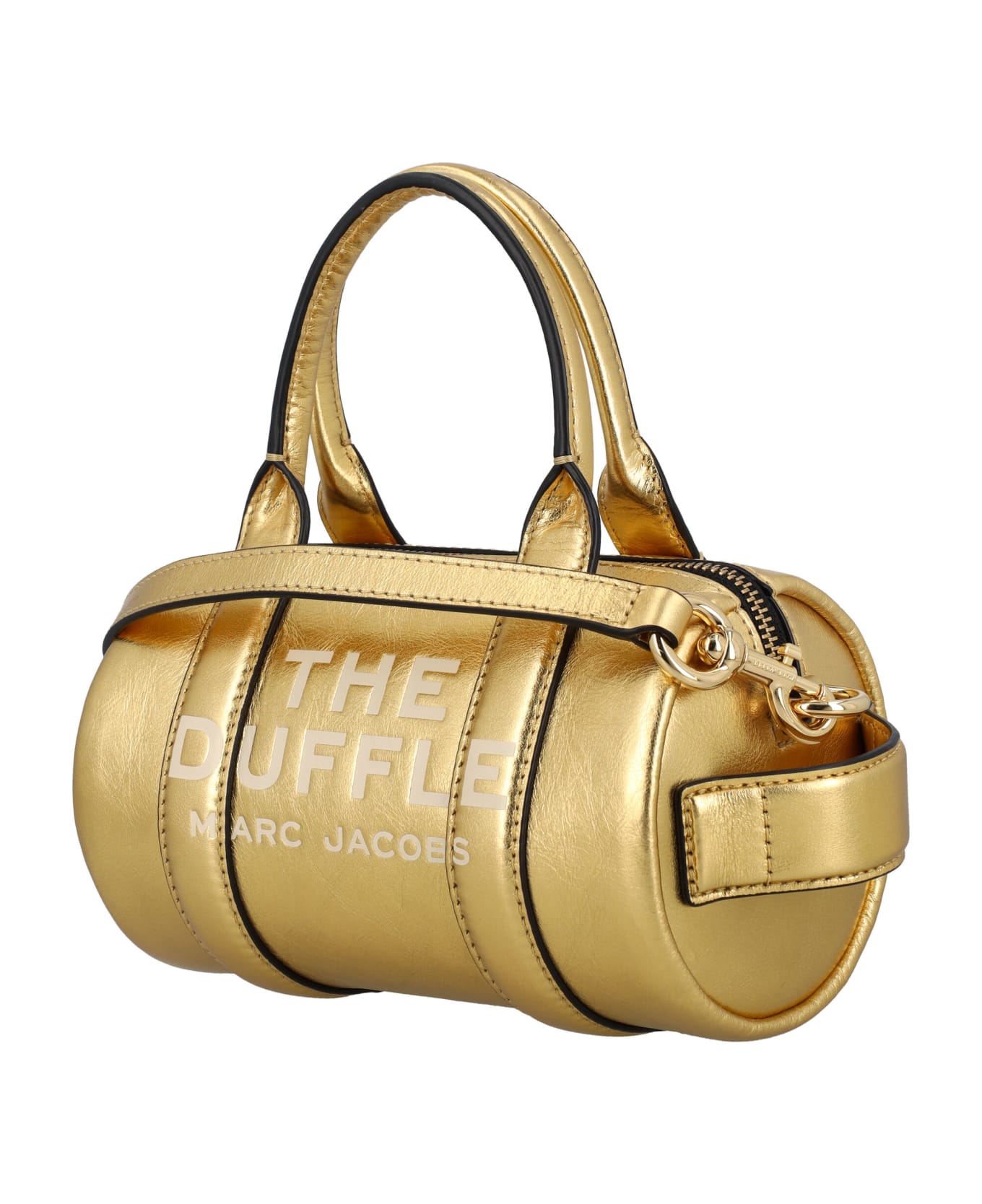 Marc Jacobs The Mini Duffle Bag Metallic - GOLD