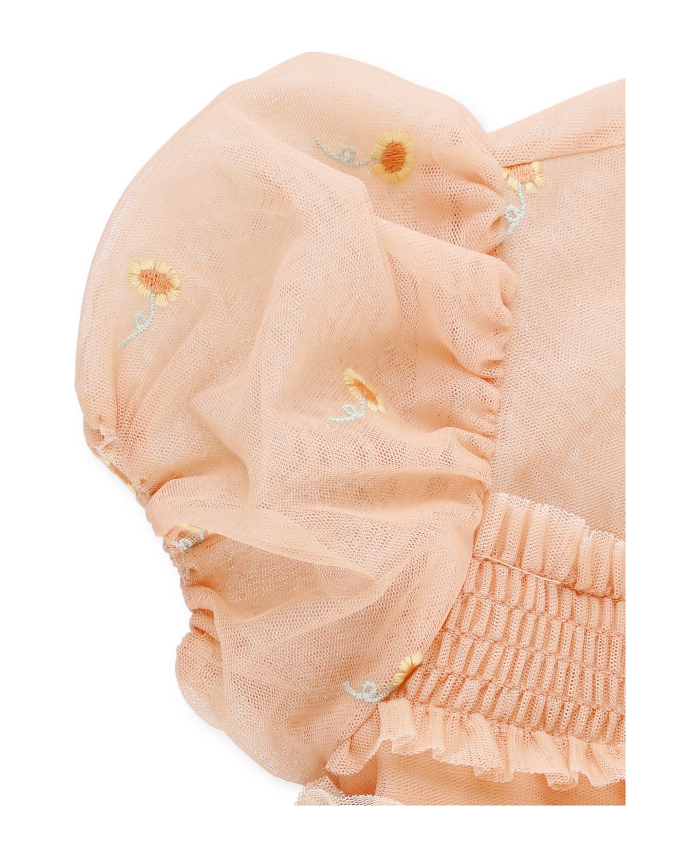 Stella McCartney Sunflower Embroidery Dress - Rosa