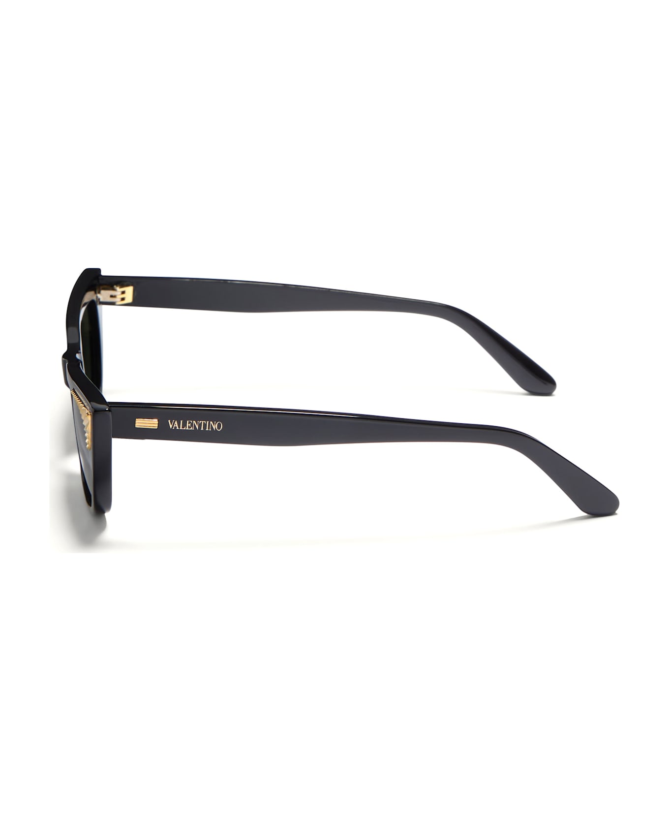 Valentino Eyewear Vls-175a - Black / Gold Sunglasses - Black/gold