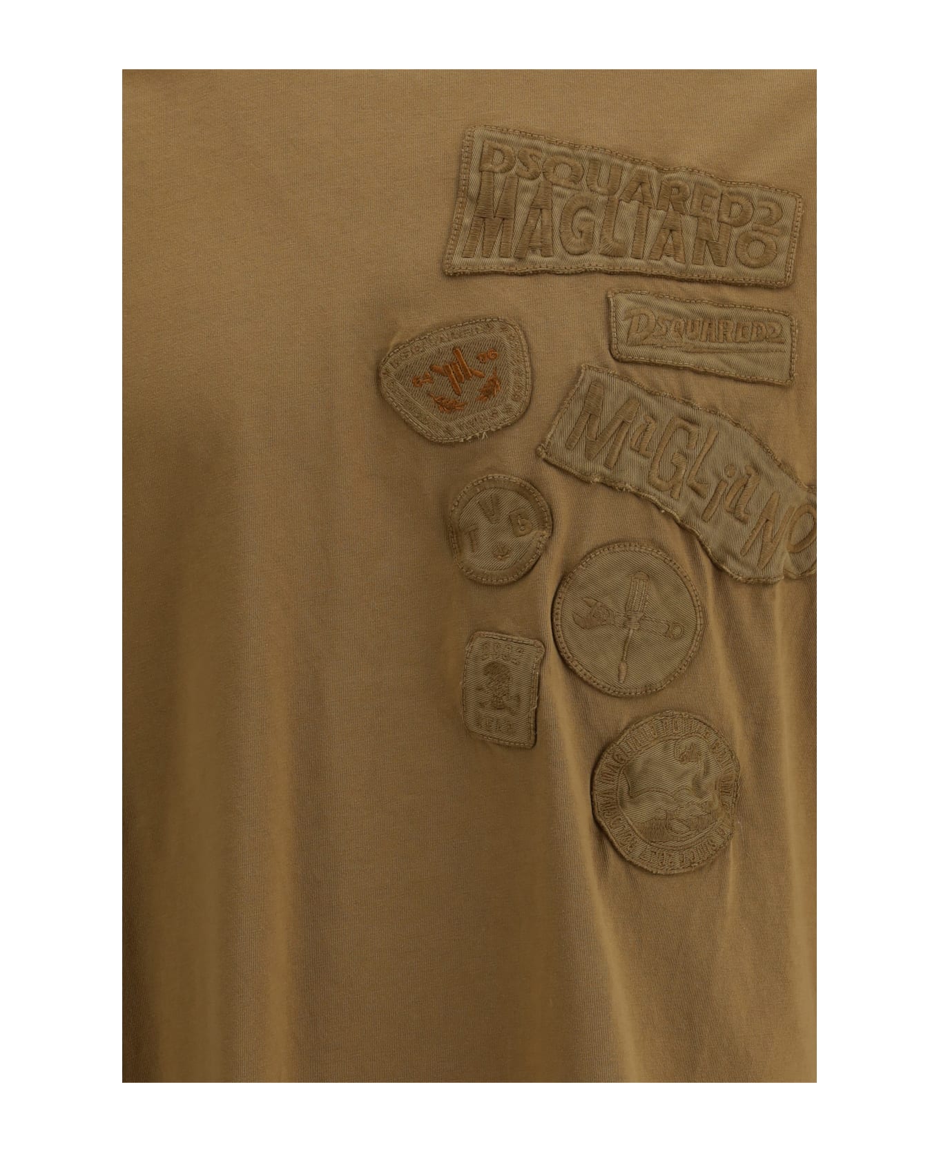 Dsquared2 Embroidered Patches T-shirt