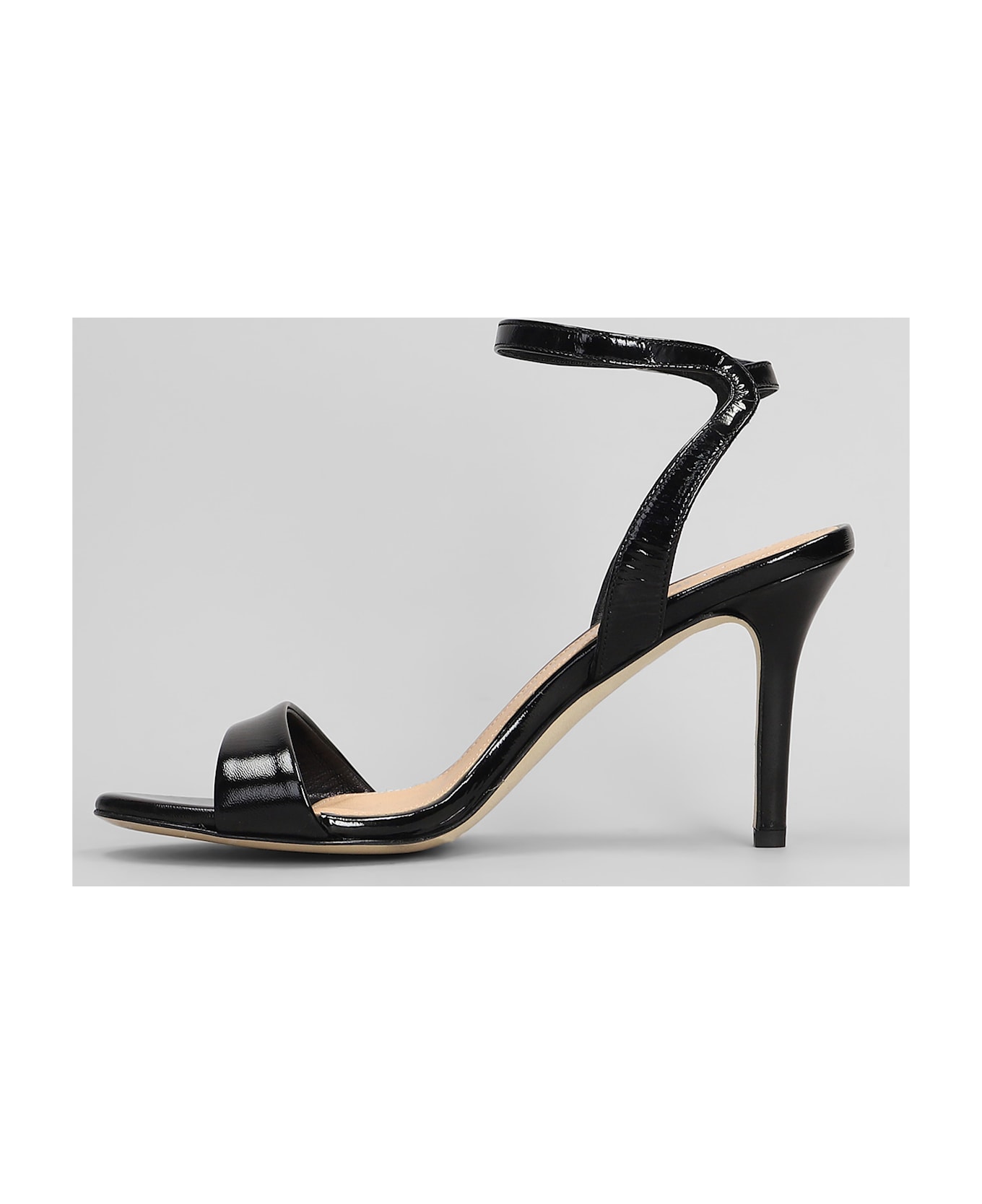 The Seller Sandals In Black Leather - black