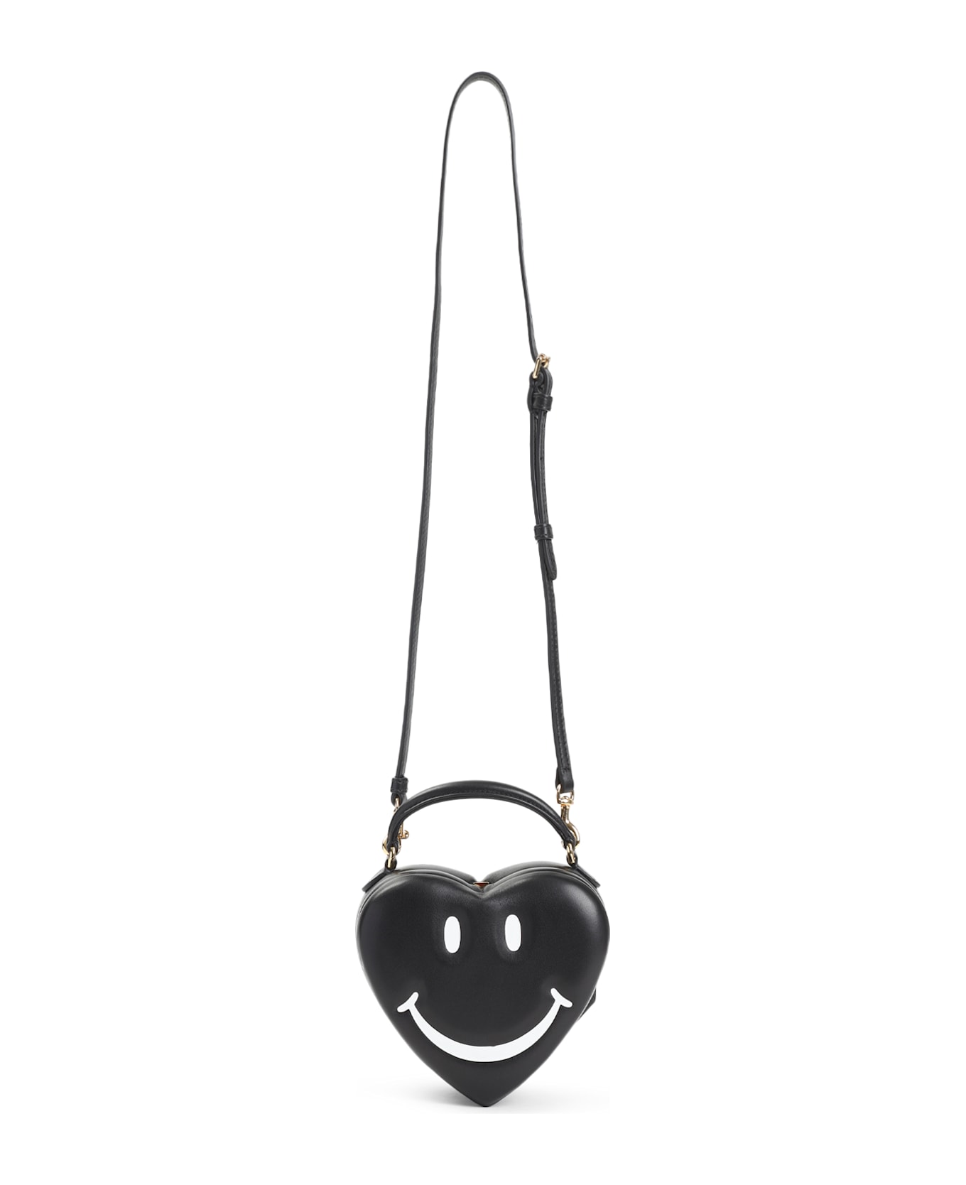 Moschino Smile Shoulder Bag - A Nero