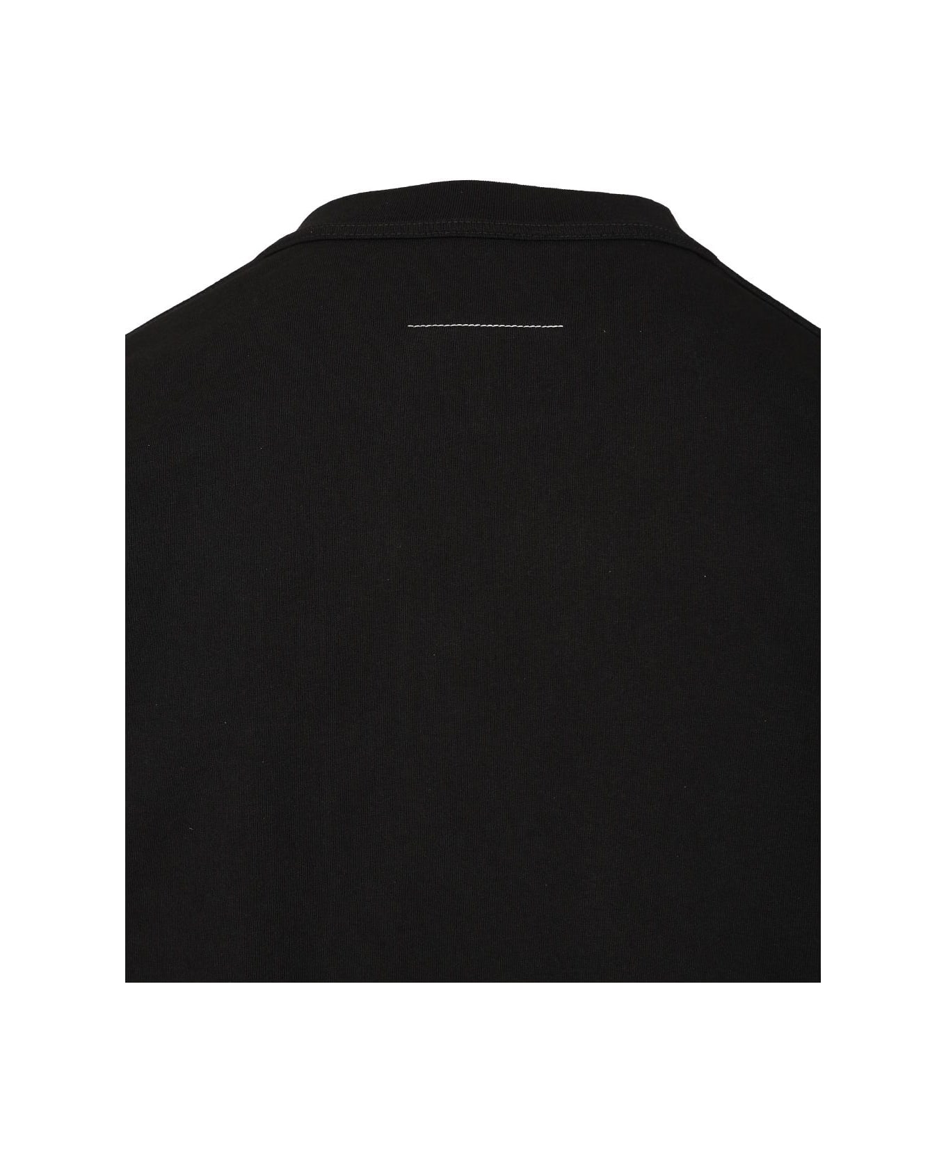 MM6 Maison Margiela Long-sleeved Top - Black