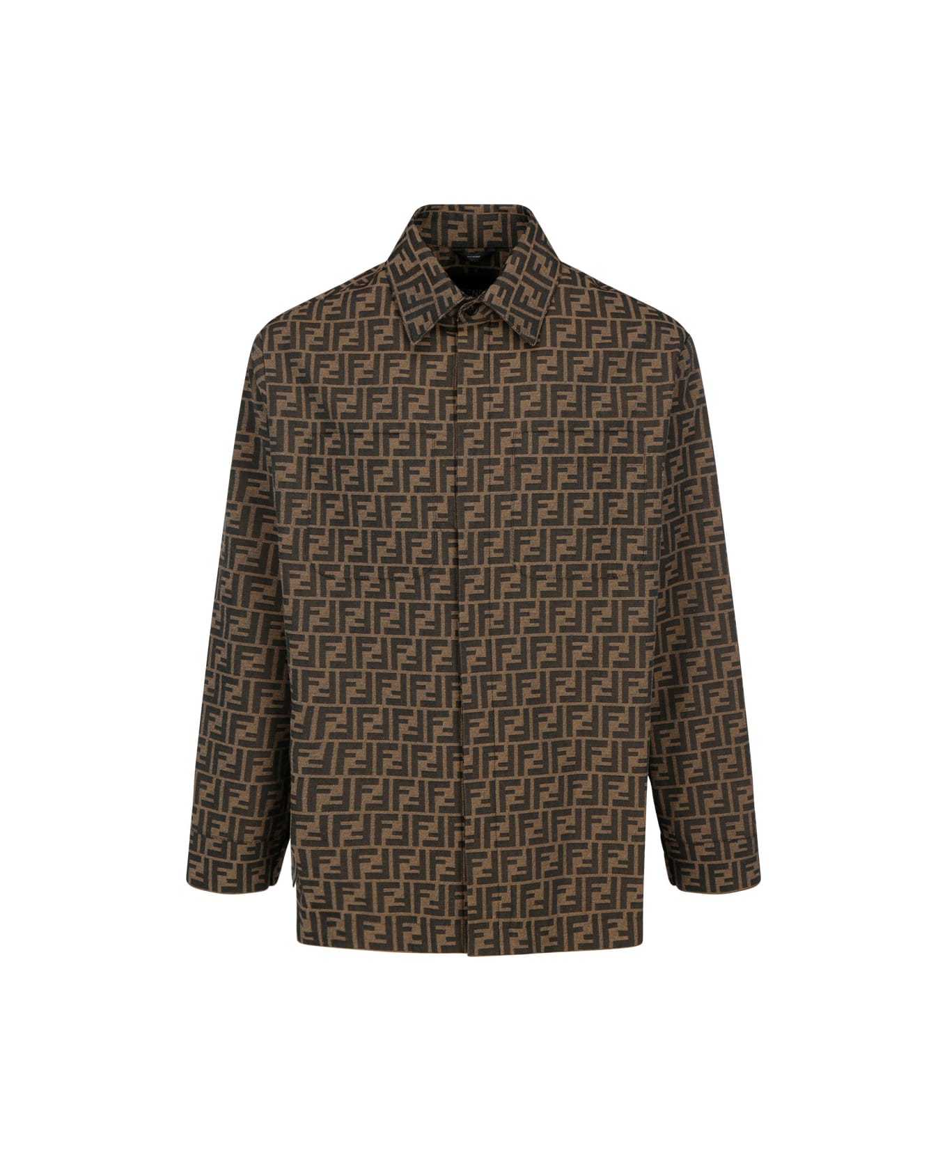 Fendi Ff Shirt - Brown シャツ