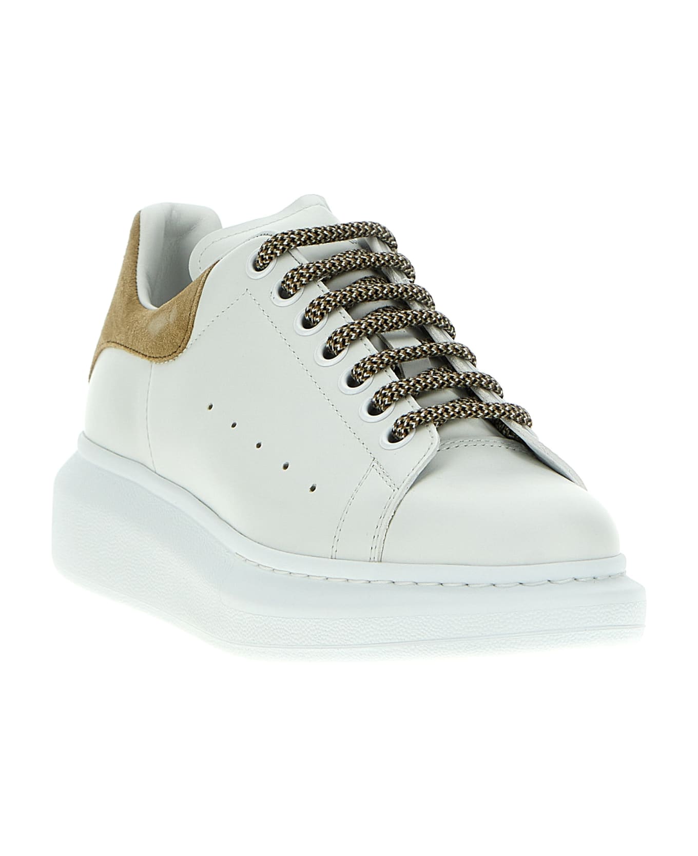 Alexander McQueen 'oversize' Sneakers - White Camel