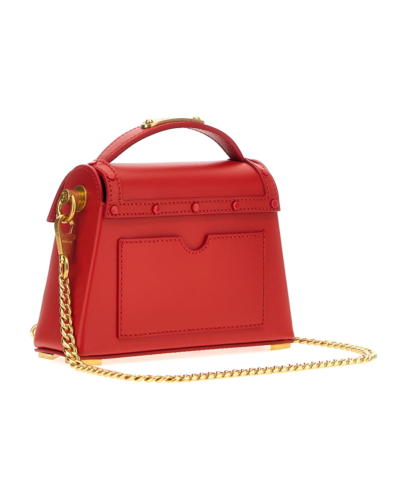 Balmain 'b-buzz Dinasty Small' Handbag - Red