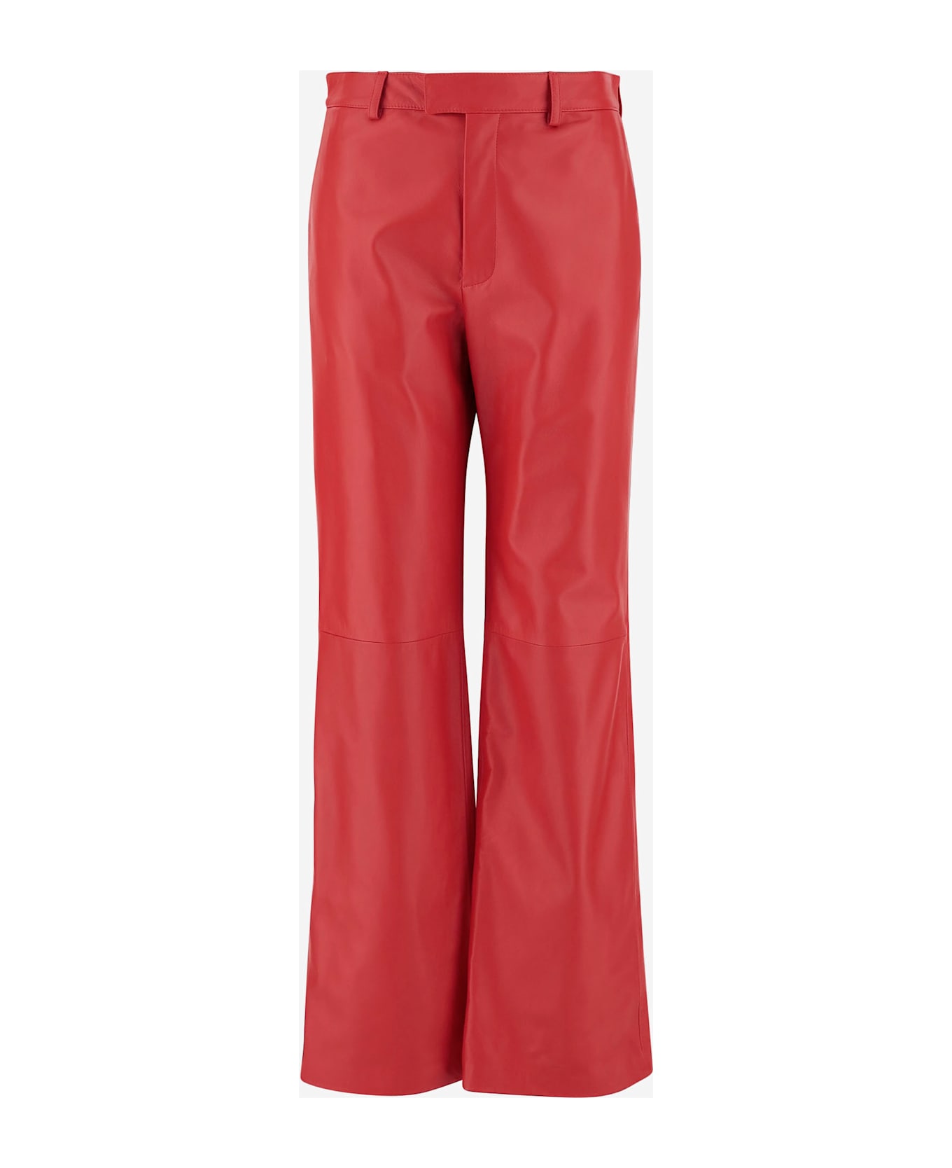 Armarium Tito Leather Pants - Red