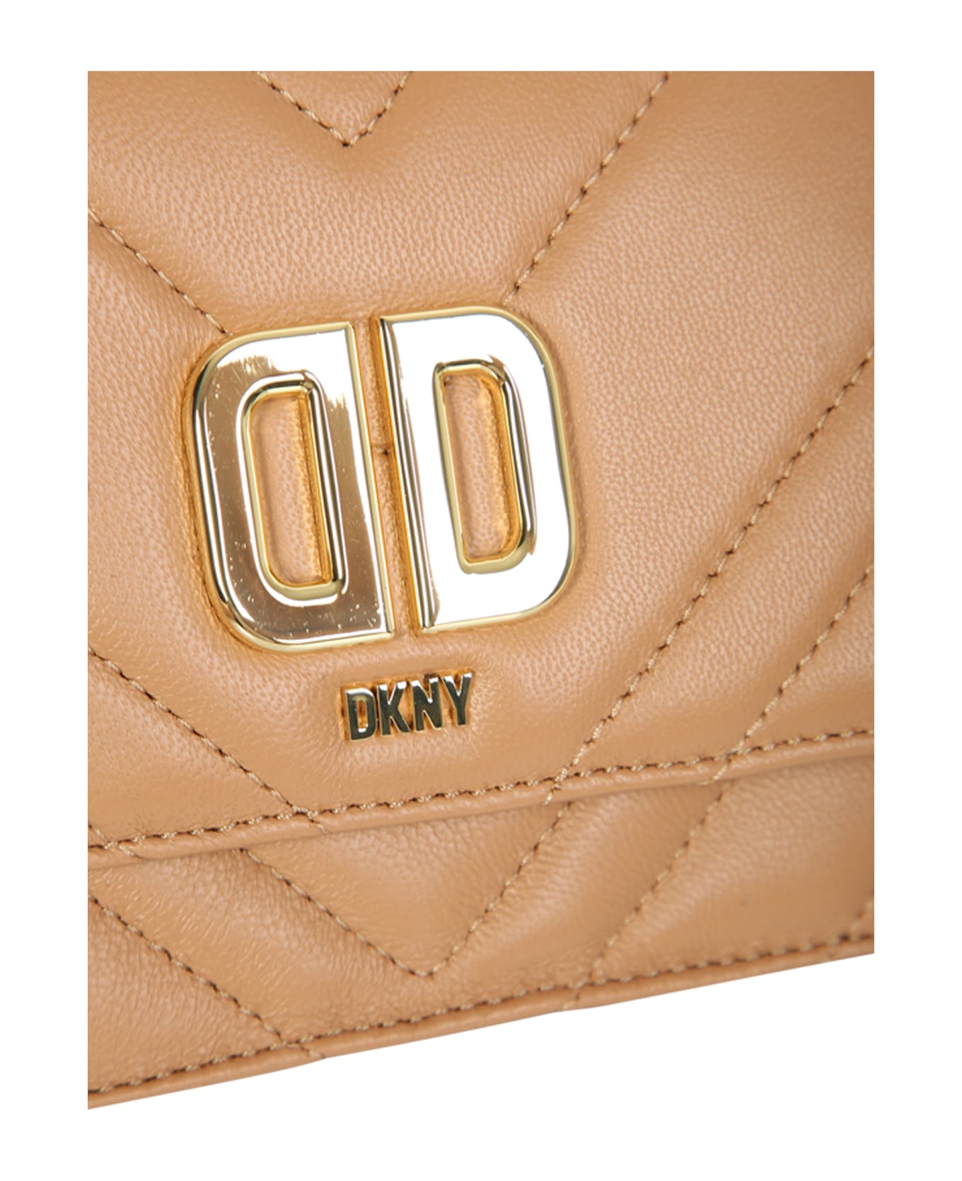 DKNY Delphine Crossbody Bag - Beige ショルダーバッグ