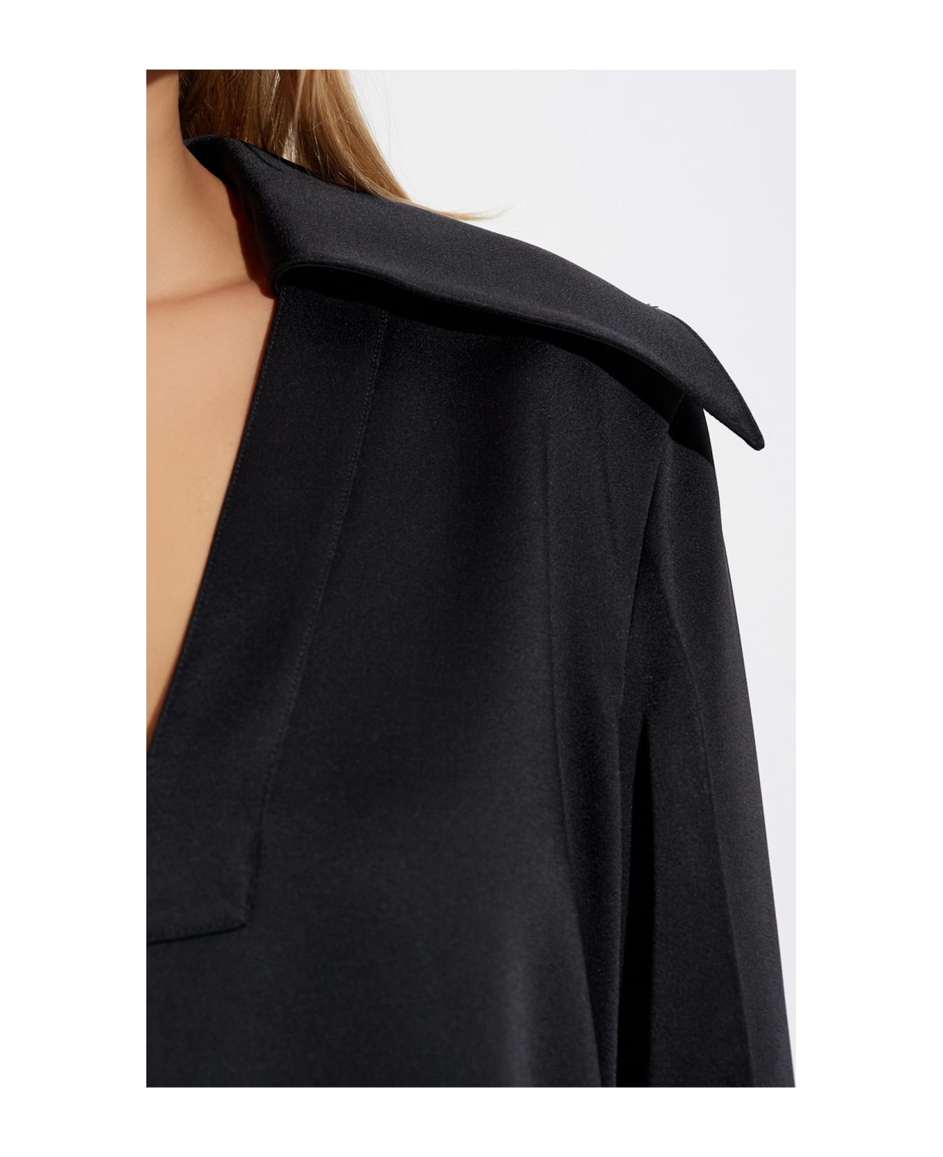 Jil Sander Dress With Collar - Black