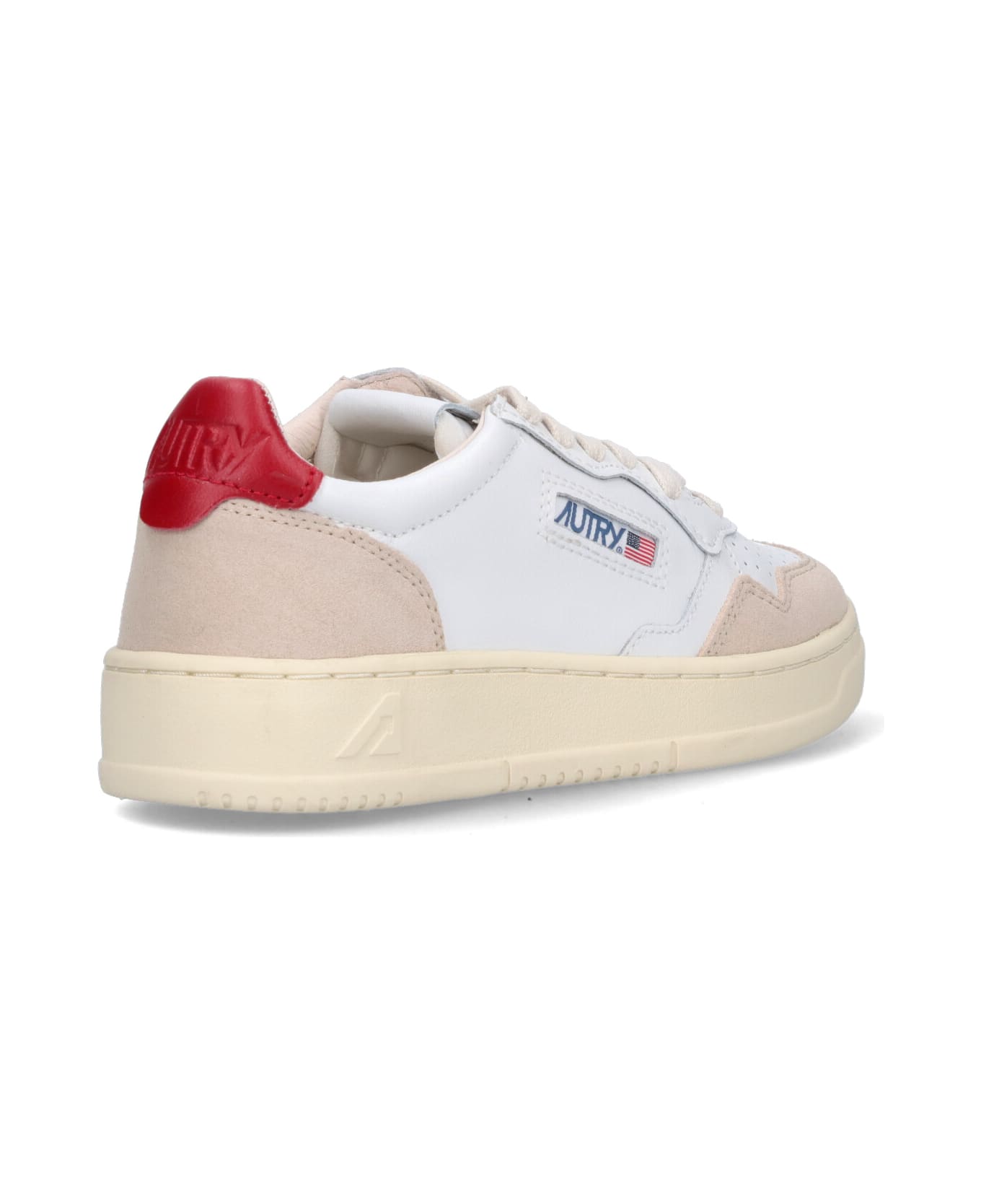 Autry "medalist 01" Low Sneakers - White