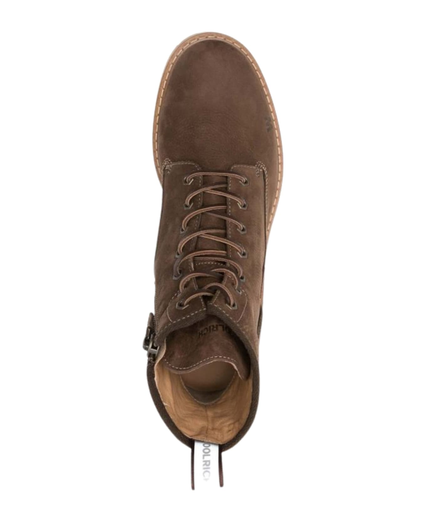 Woolrich Nubuck Leather Boot - Brown