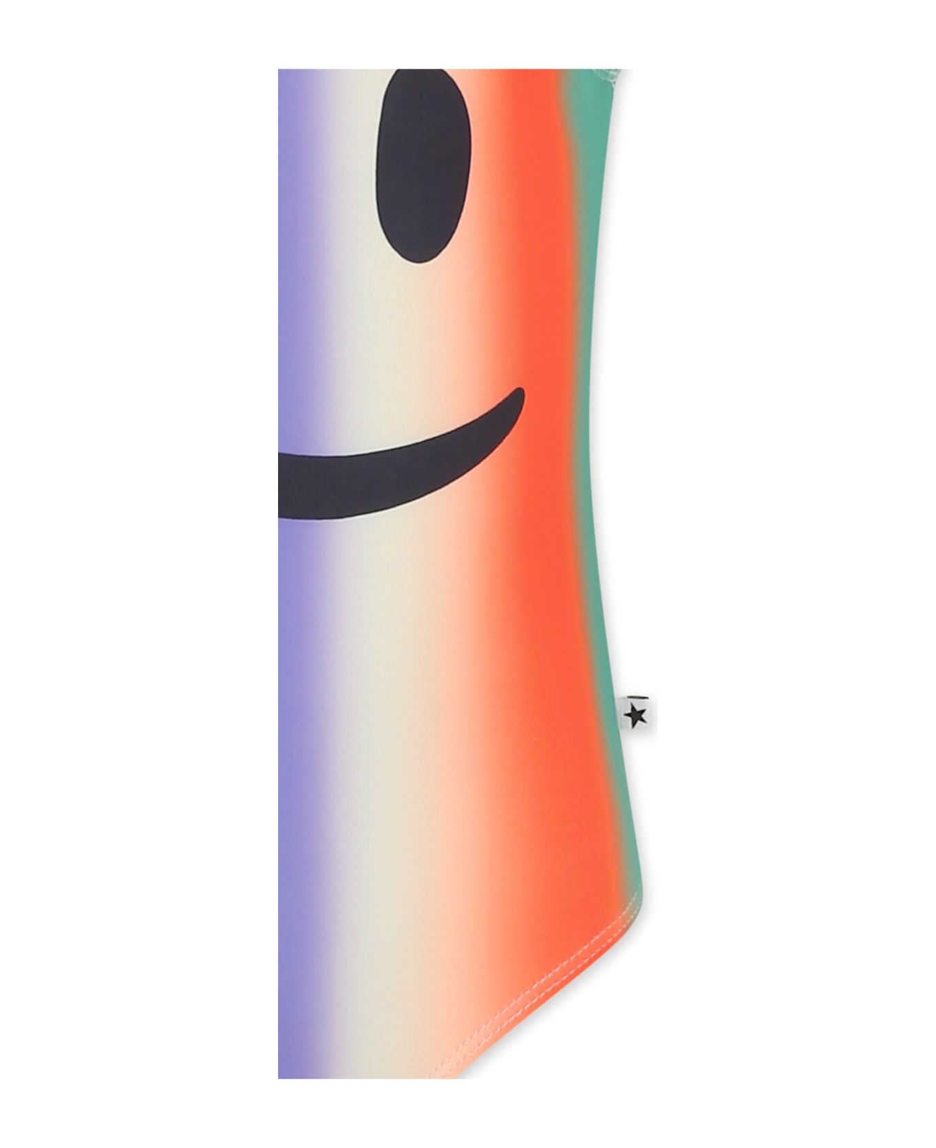 Molo Multicolor Swimsuit For Girl With Smiley - Multicolor