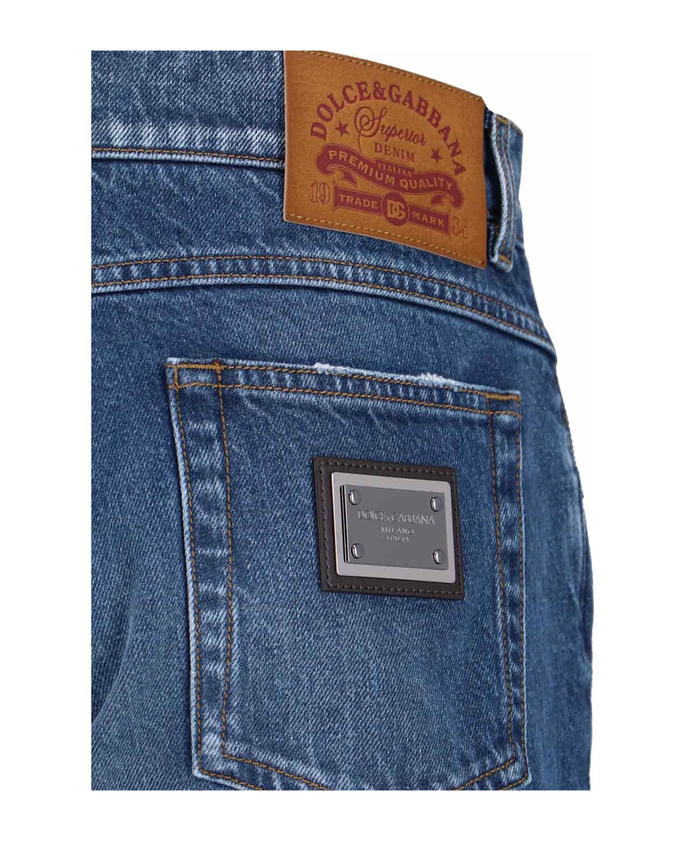 Dolce & Gabbana Jeans Slim Dolce & Gabbana - Blue