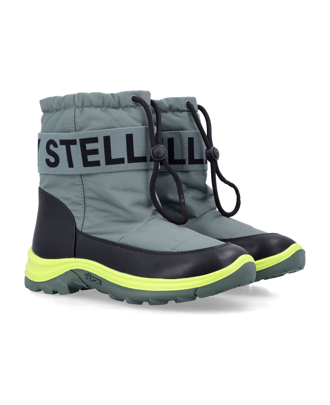 Stella McCartney Kids Green Snow Boots - GREEN