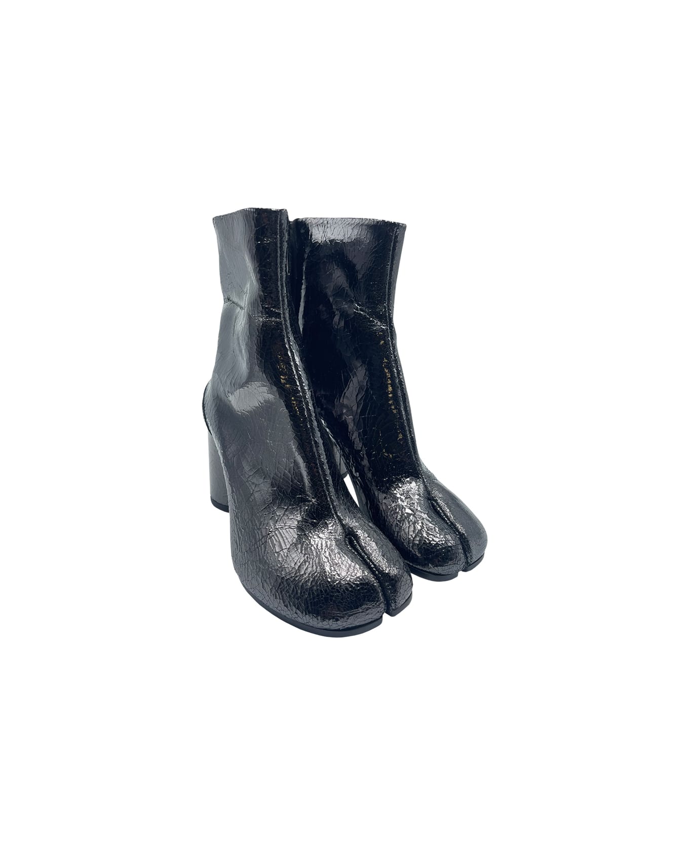 Maison Margiela Broken Mirror Tabi Boots - Black