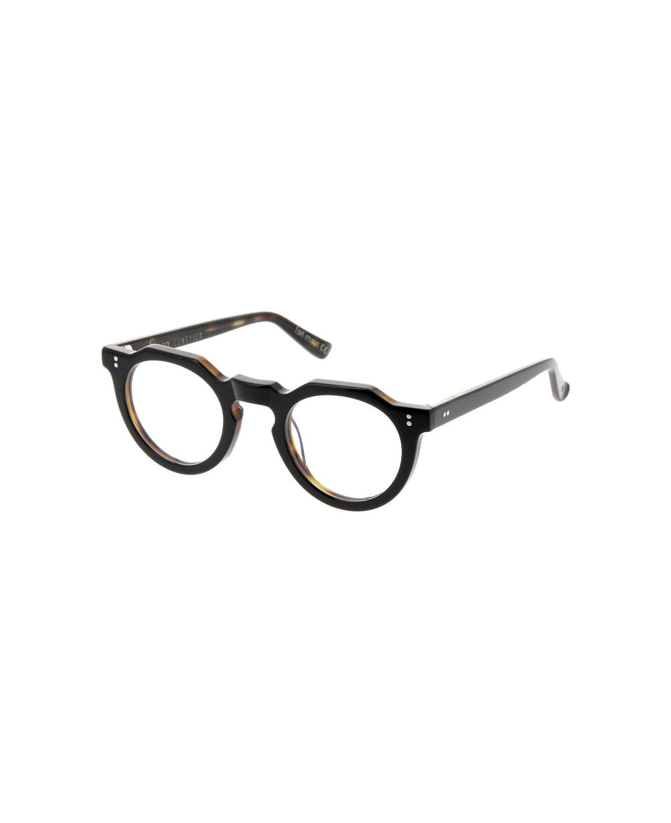 Lesca Picas XL K5 Glasses - Nero e tartaruga アイウェア