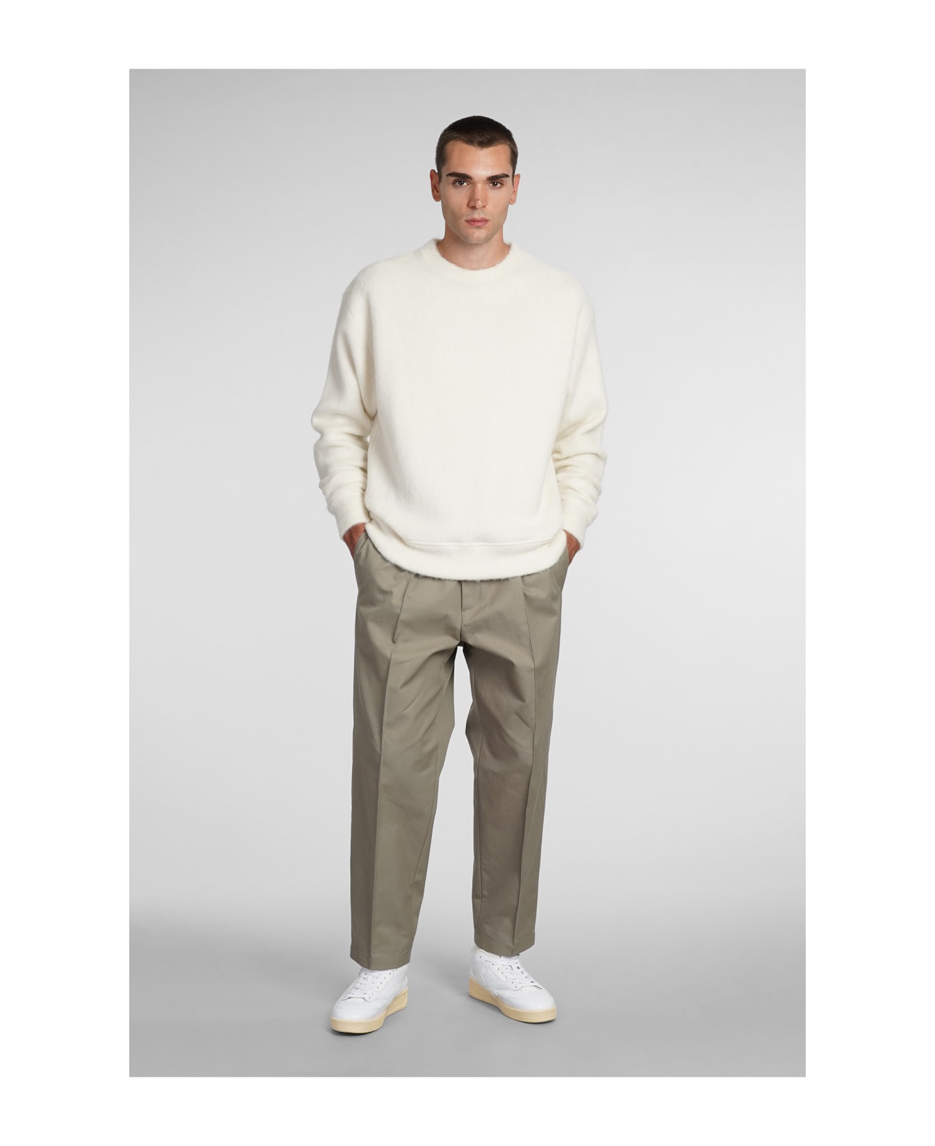 Jil Sander Knitwear In Beige Alpaca E Wool - beige