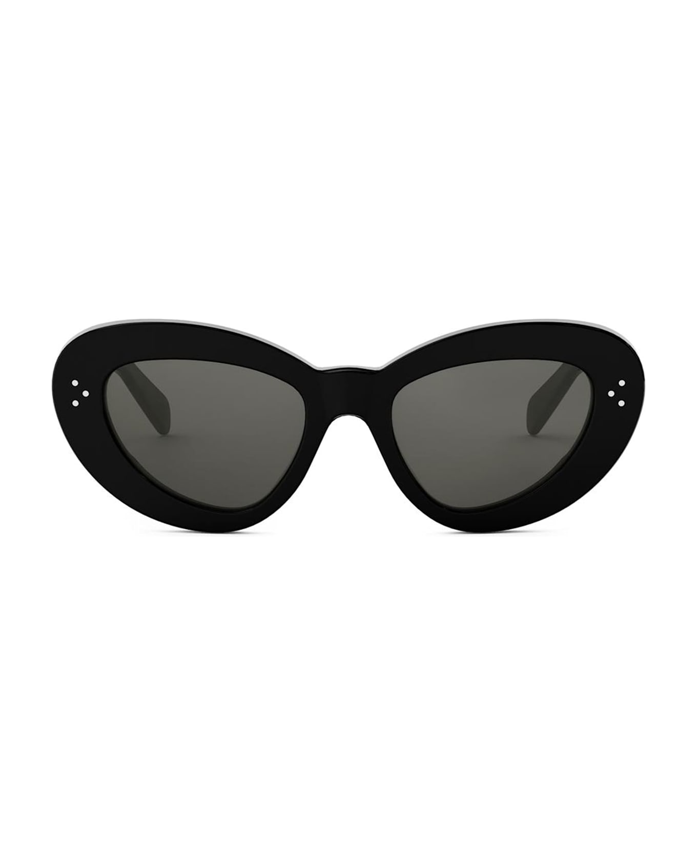 Celine 3 Dots Cl40320u - Black Sunglasses - Black