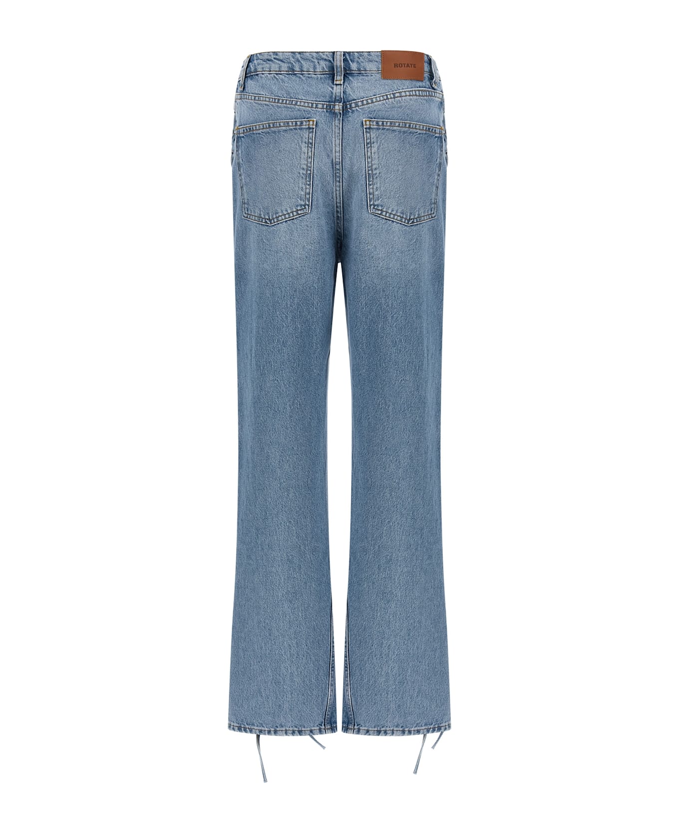 Rotate by Birger Christensen 'twisted Lacing' Jeans - Light Blue