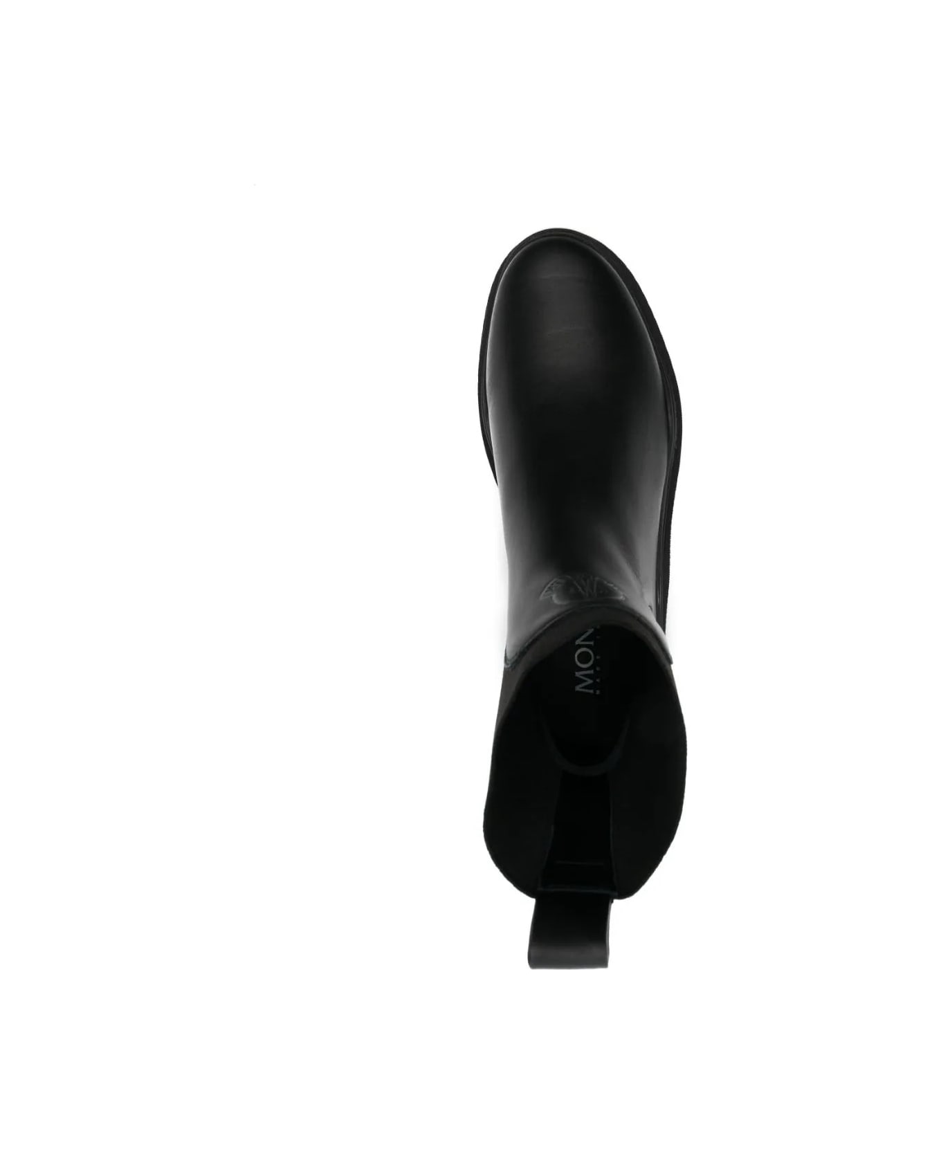 Moncler Black Larue Chelsea Boots - Black