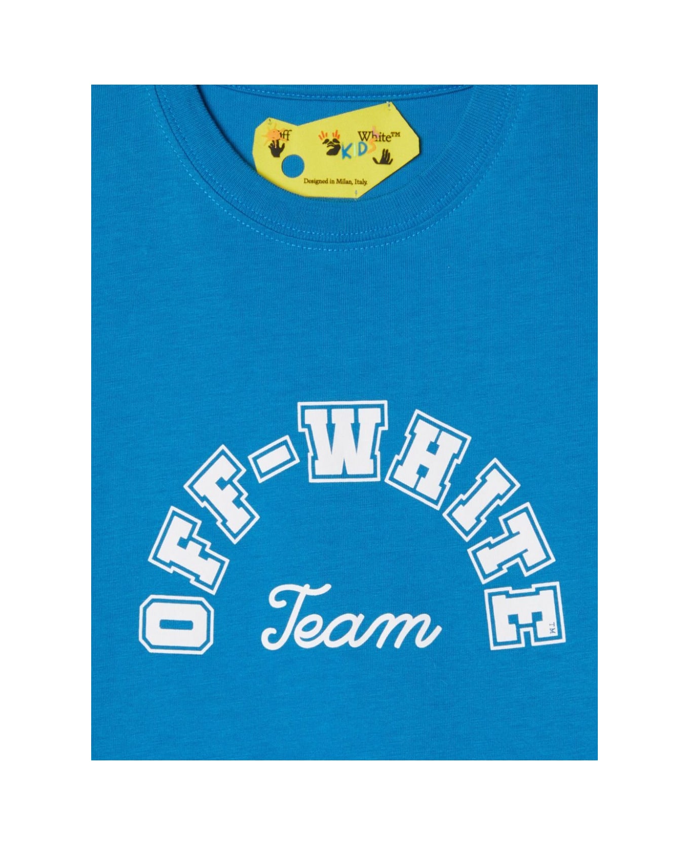 Off-White Team 23 Short Sleevs T-shirt - Methyl Blue