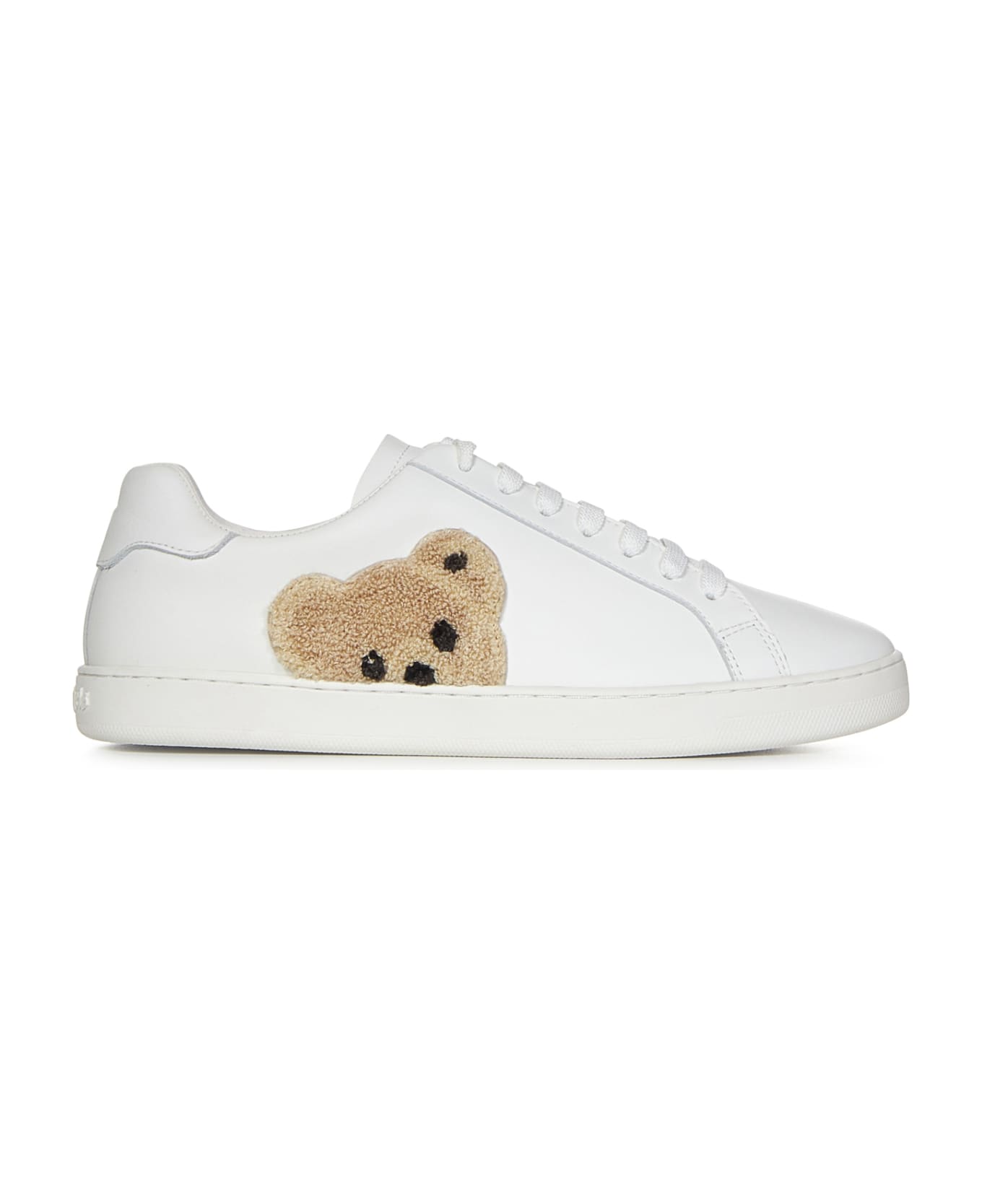 Palm Angels New Teddy Bear Tennis Sneakers - White