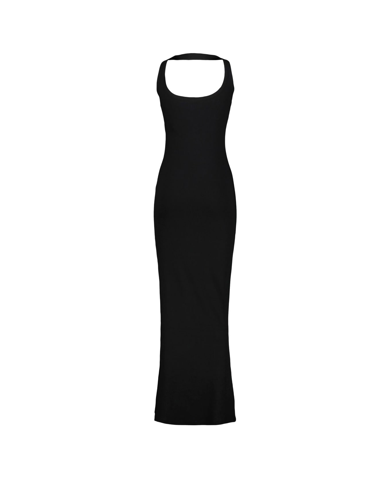 Courrèges Hyperbole Long Dress - Black ワンピース＆ドレス