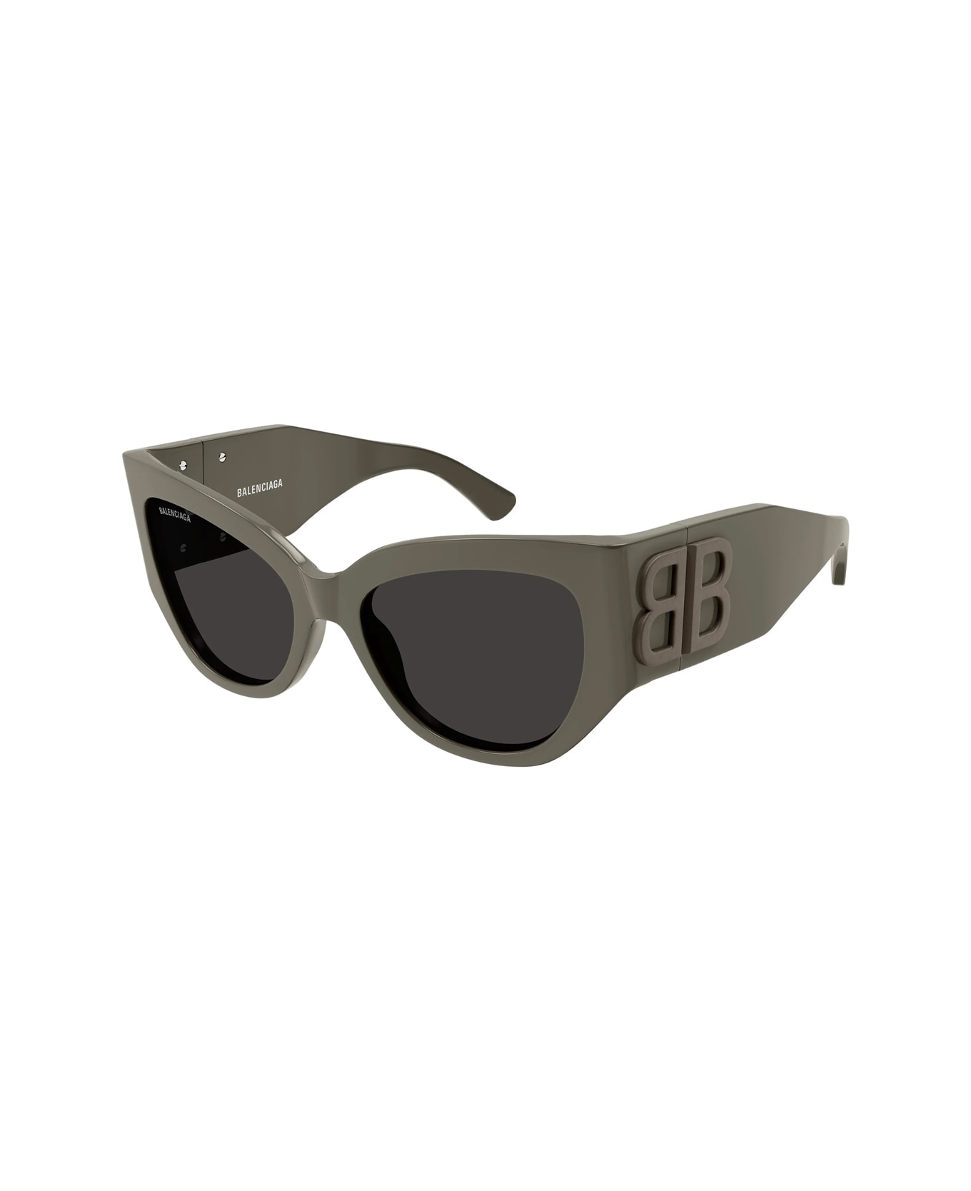 Balenciaga Eyewear Dinasty-linea Everyday Sunglasses - 004 BROWN BROWN GREY