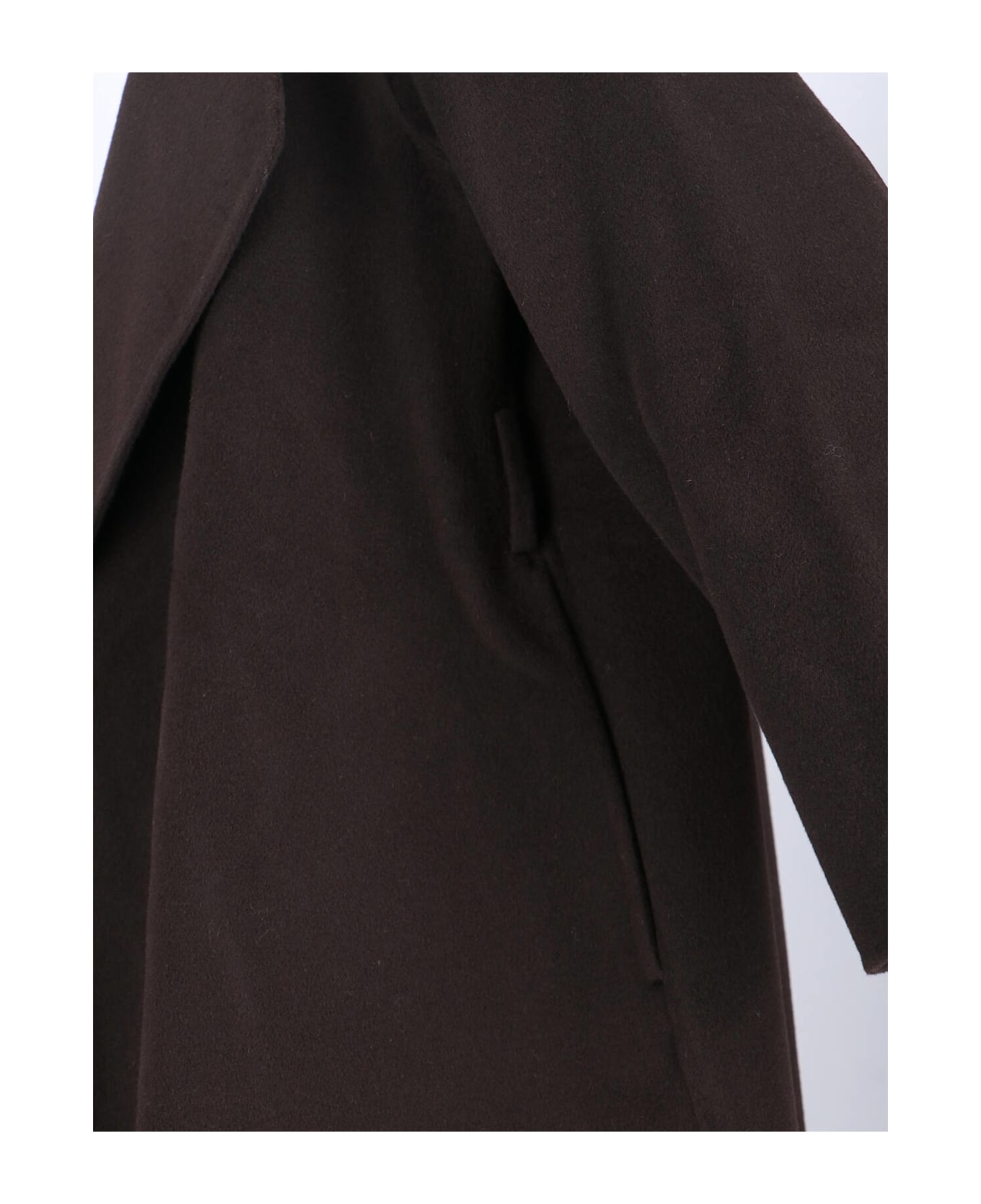Ivy Oak 'carrie Rose' Coat - DARK BROWN