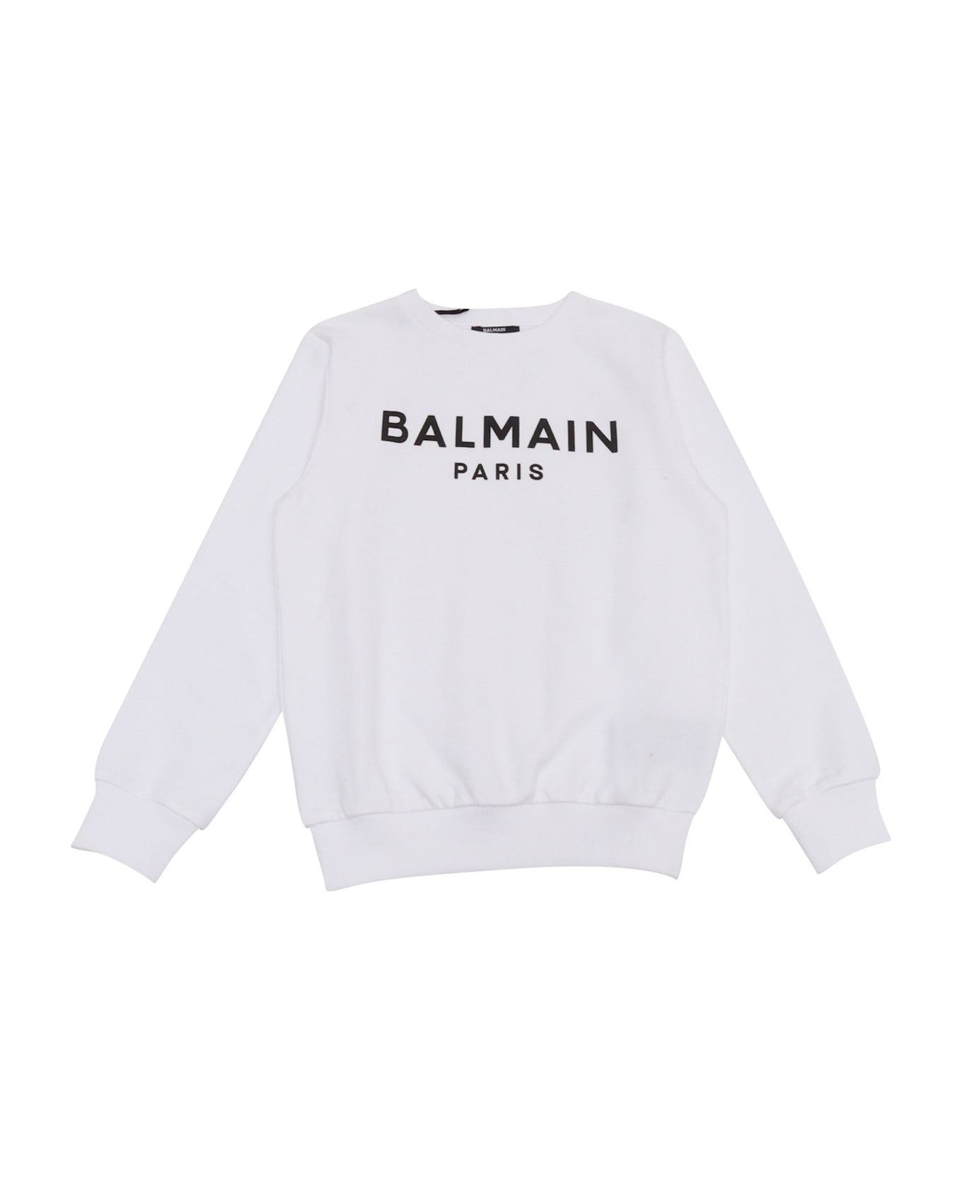 Balmain Sweatshirt - WHITE