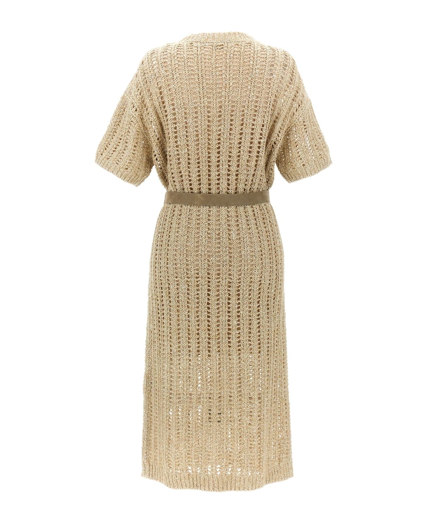 Brunello Cucinelli Dazzling Dress - Beige ワンピース＆ドレス