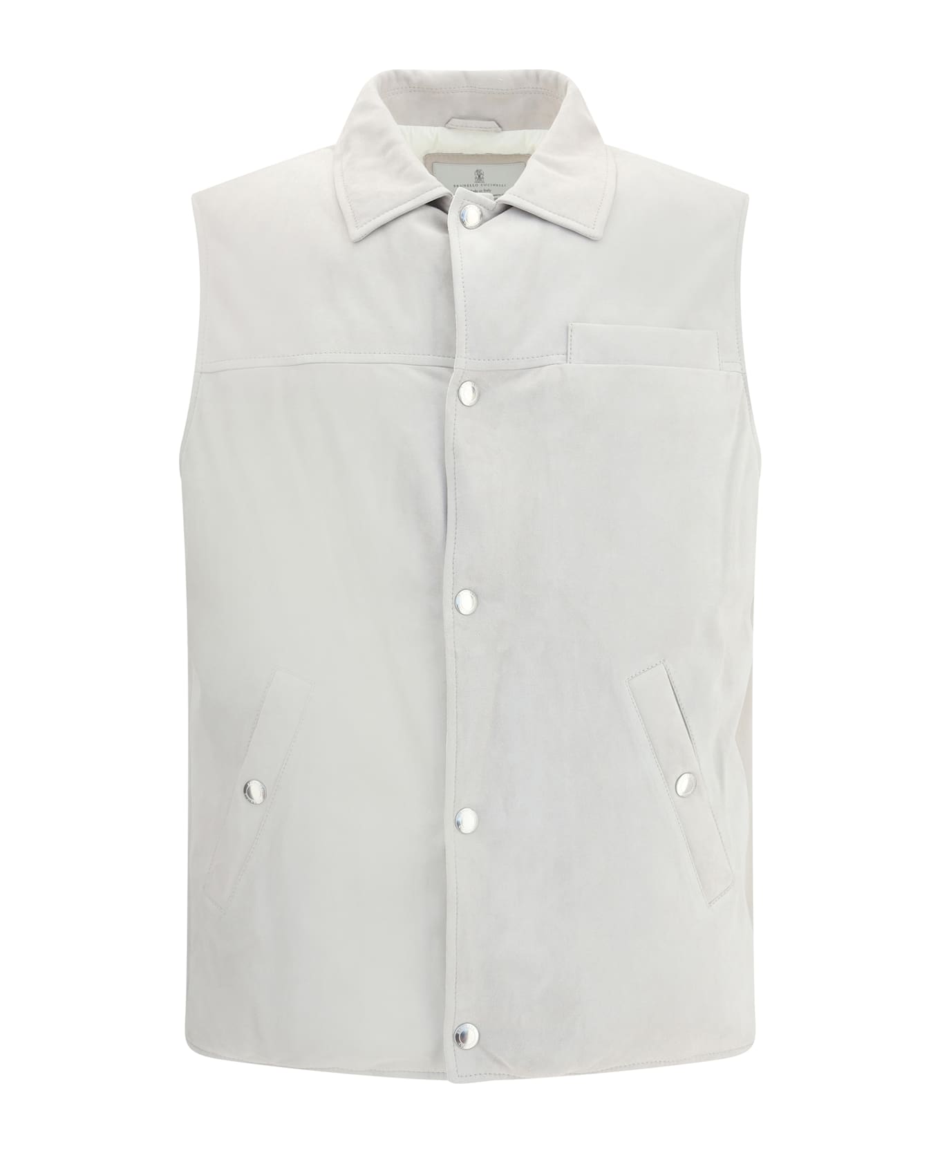 Brunello Cucinelli Padded Leather Vest