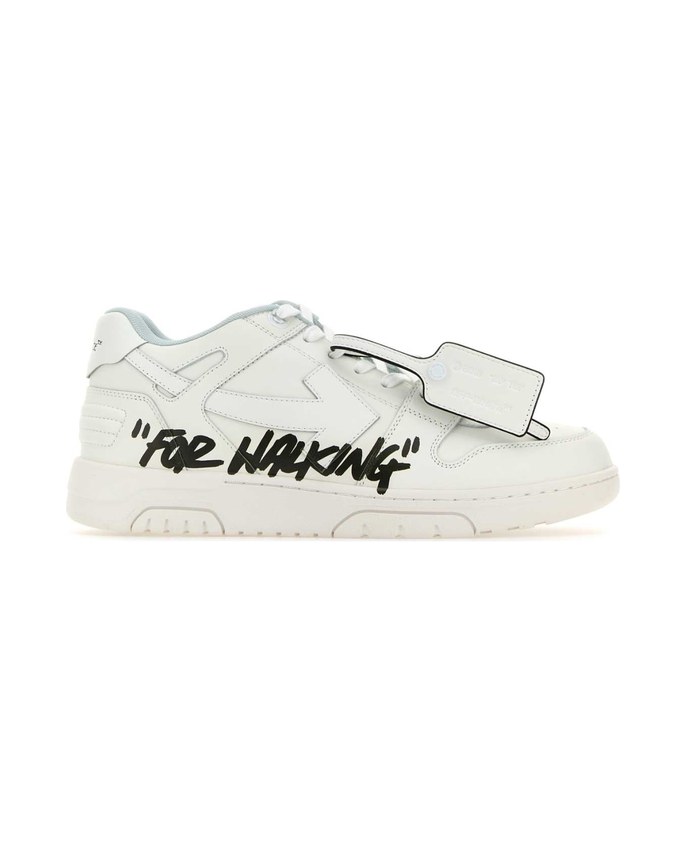 Off-White White Leather Out Of Office For Walking Sneakers - 0110